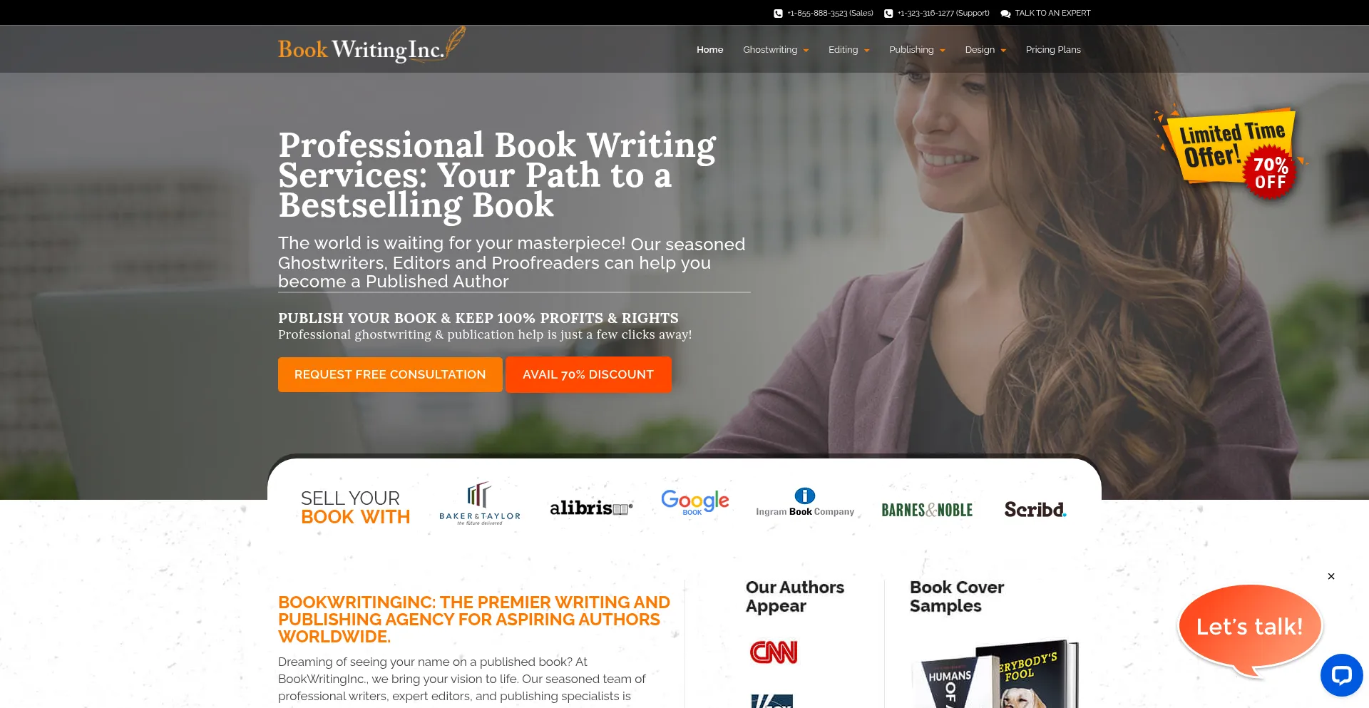 Bookwritinginc.com 安全可靠吗？