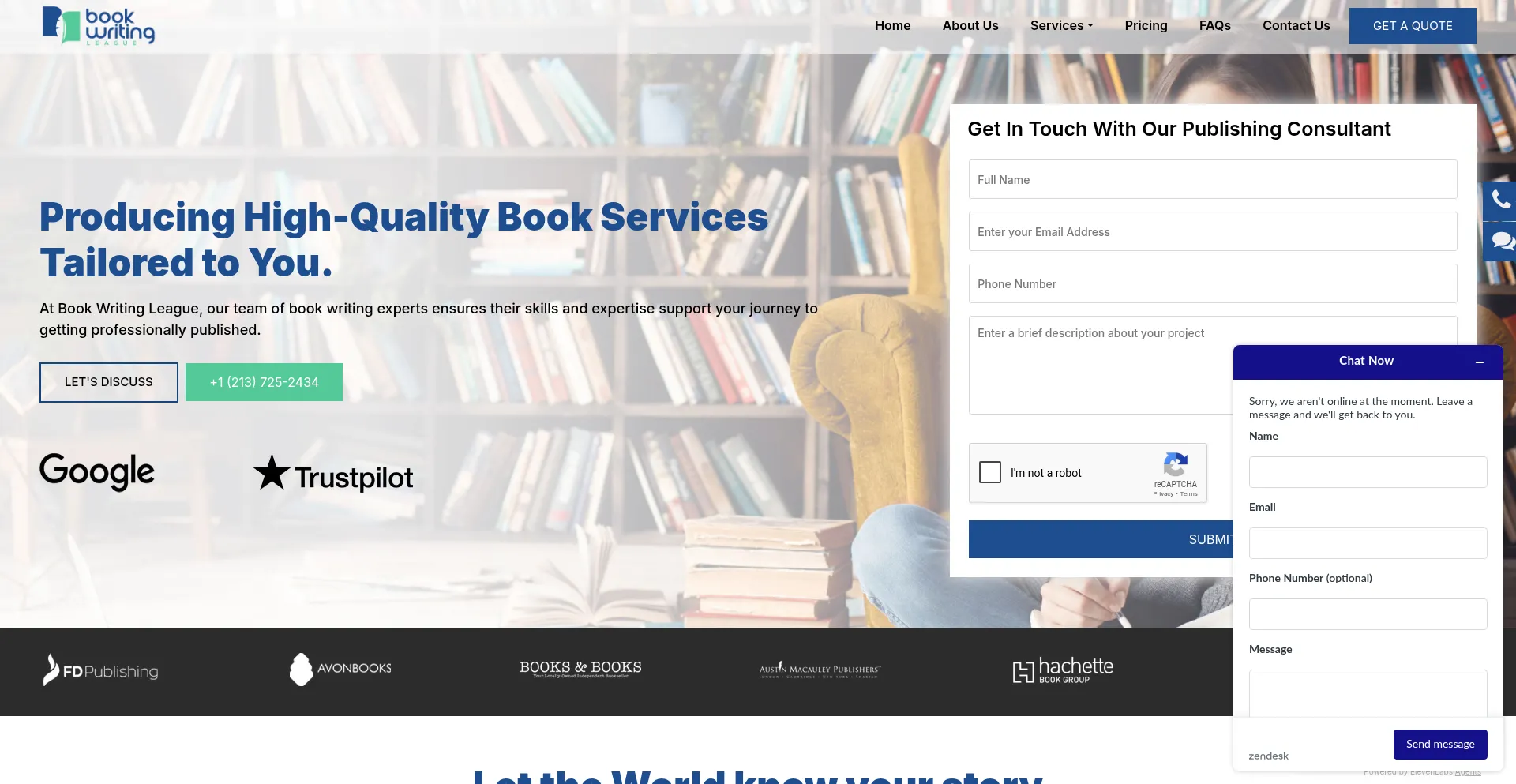 Bookwritingleague.com