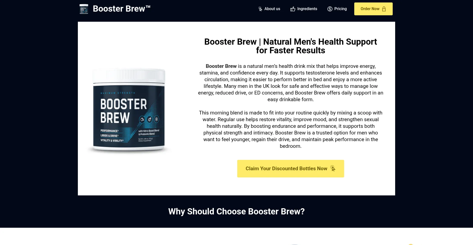 Boosterbrew.uk 安全可靠吗？