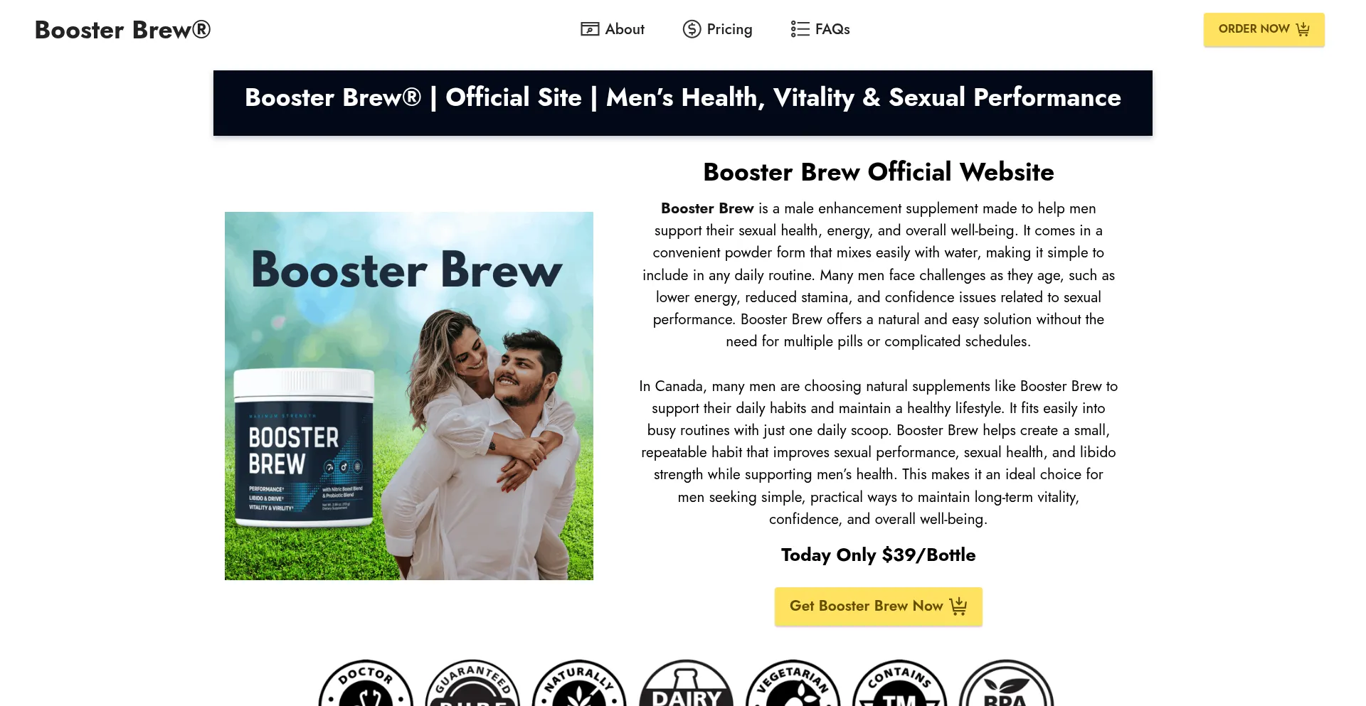 Boosterbrews.ca 安全可靠吗？