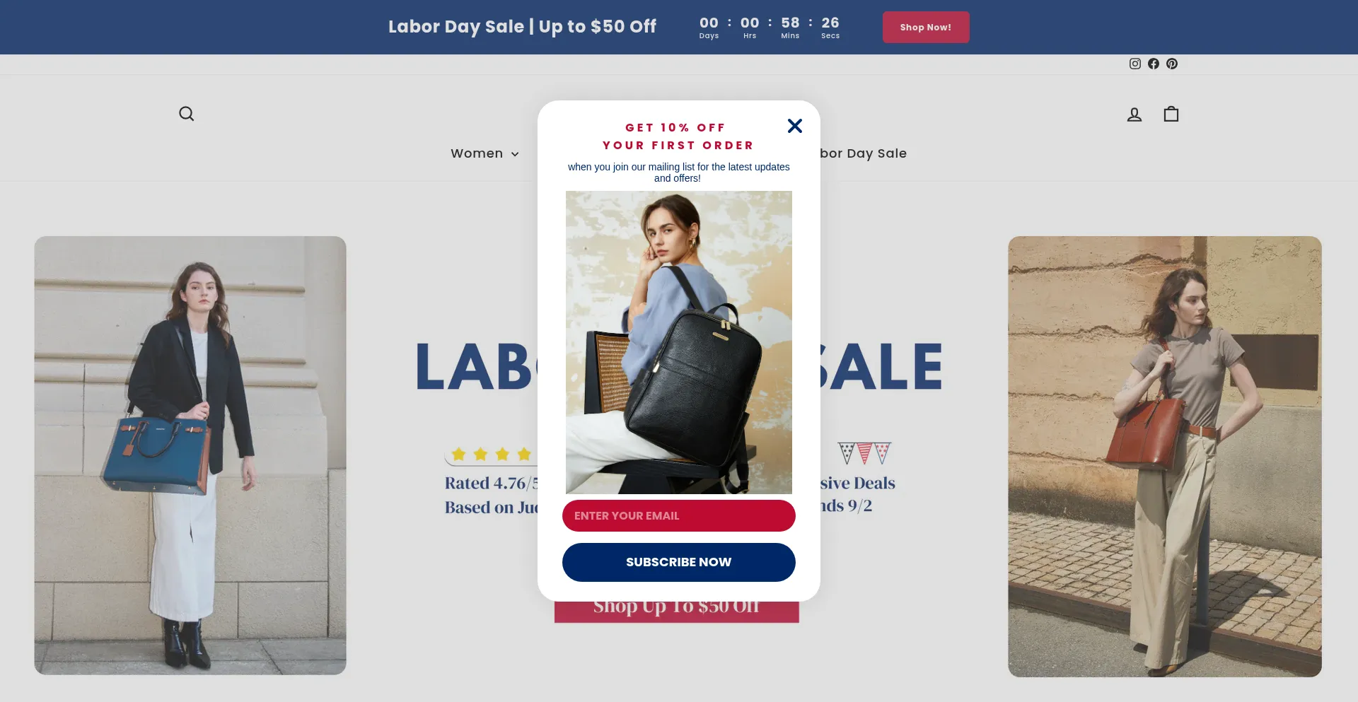 Website screenshot of Bostanten.com