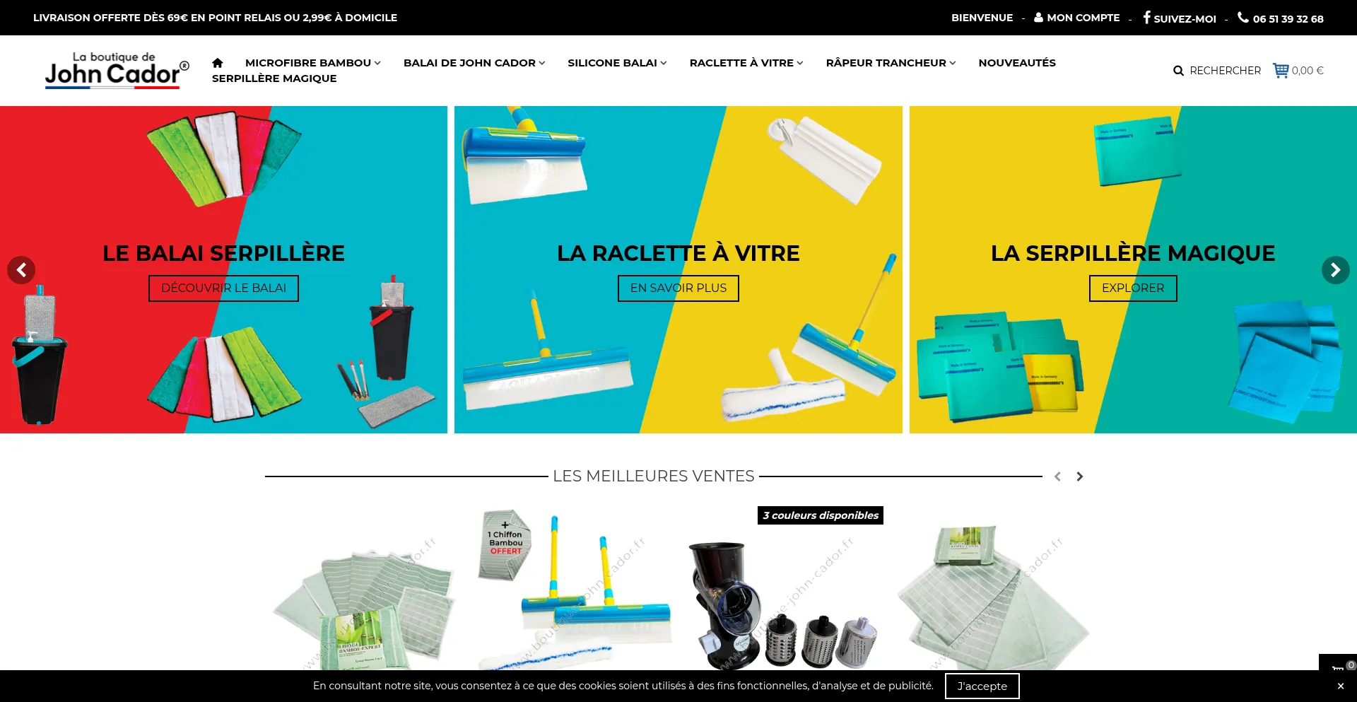 Boutique-john-cador.fr