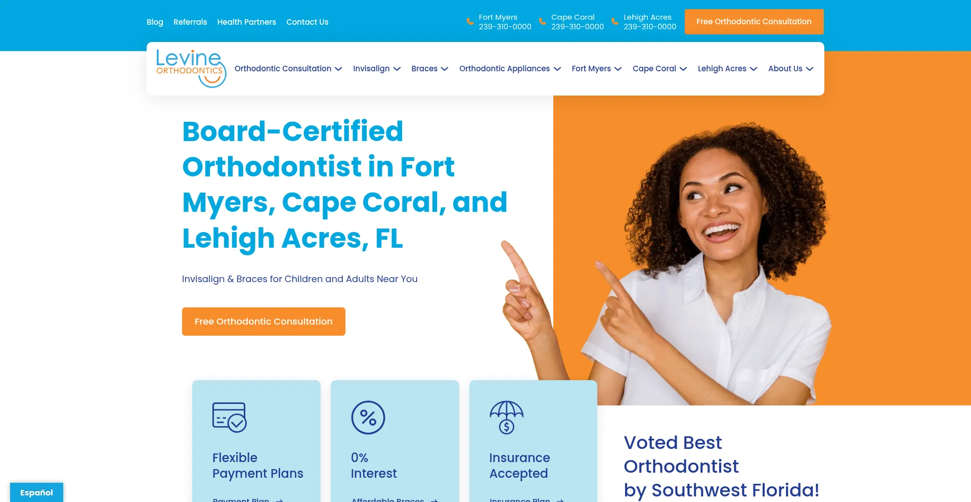 Bracesfl.com Screenshot