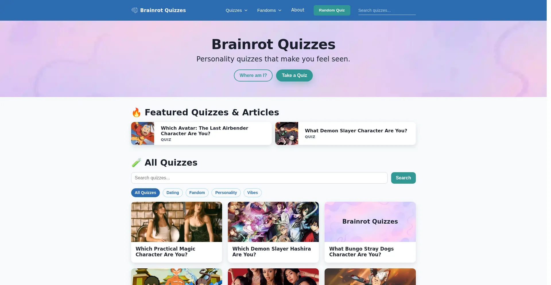 Brainrotquizzes.com
