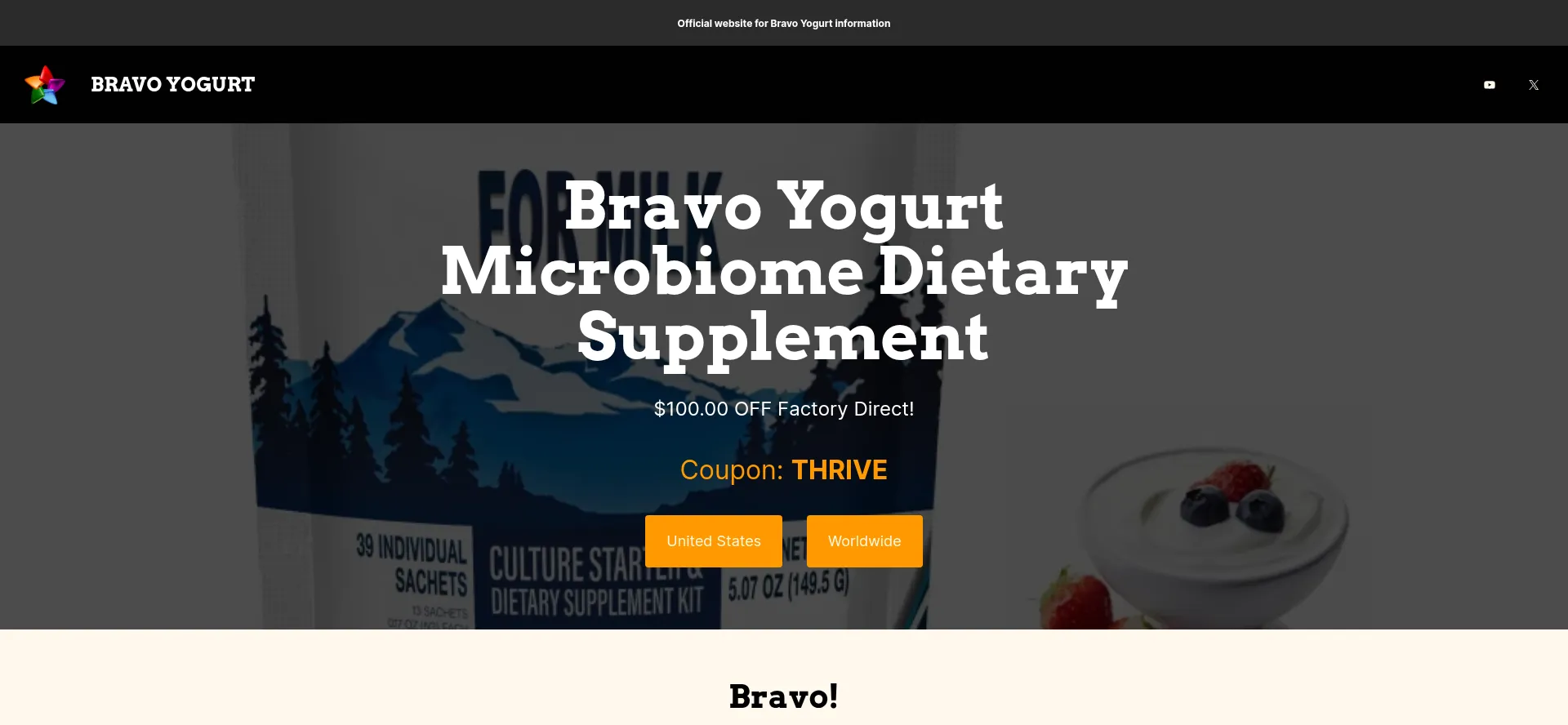 Bravo-yogurt.com