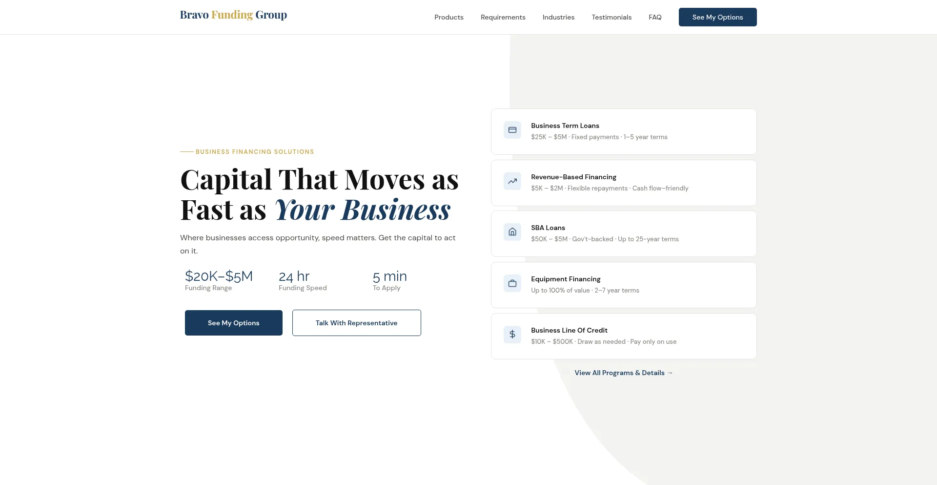 Bravofundinggroup.com