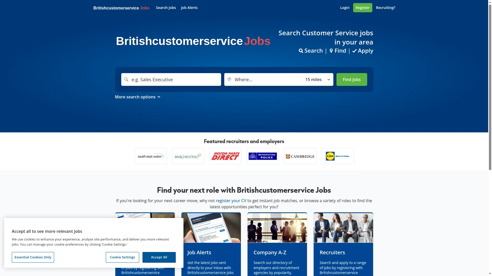 Britishcustomerservicejobs.co.uk