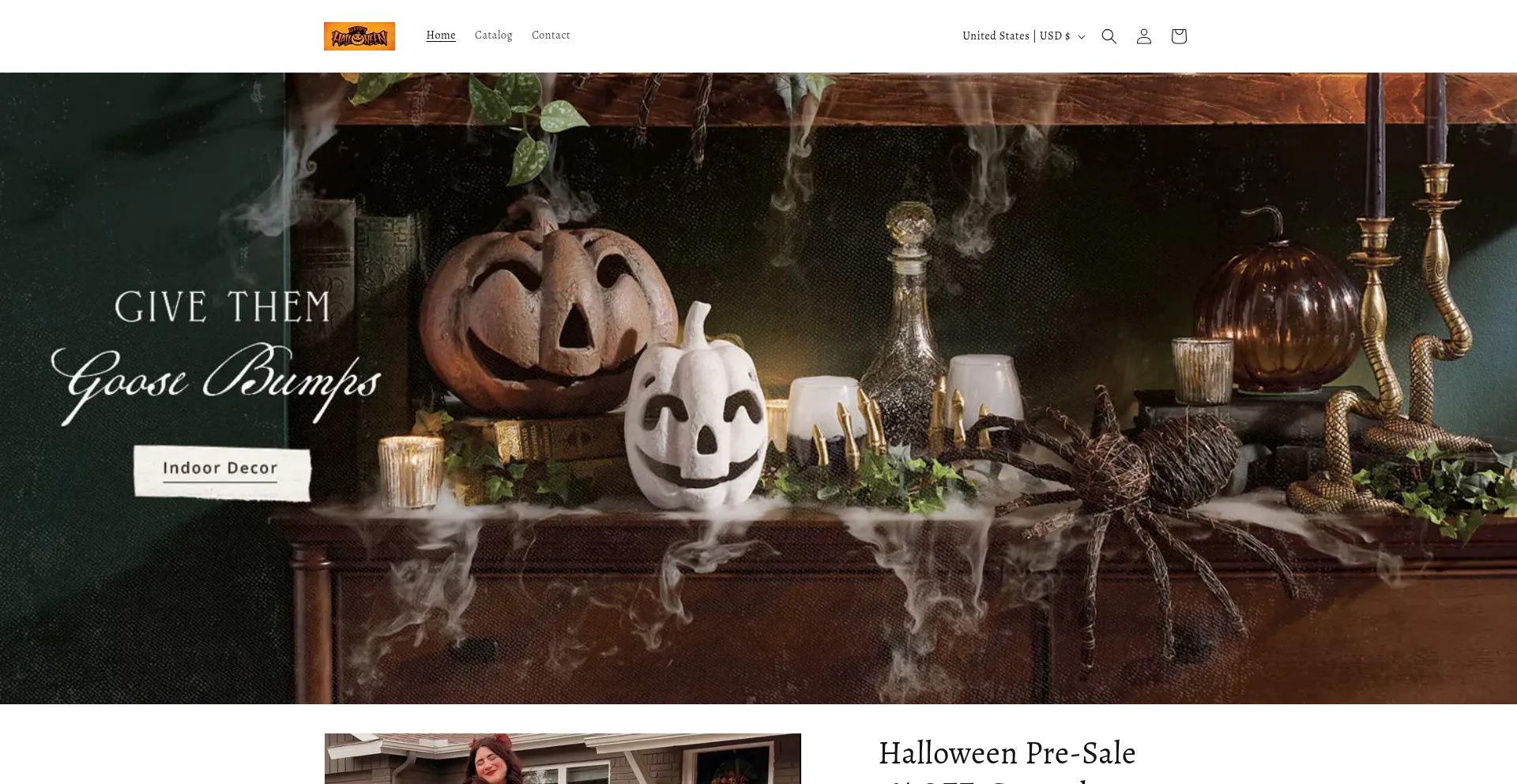 Website screenshot of Brooene.com