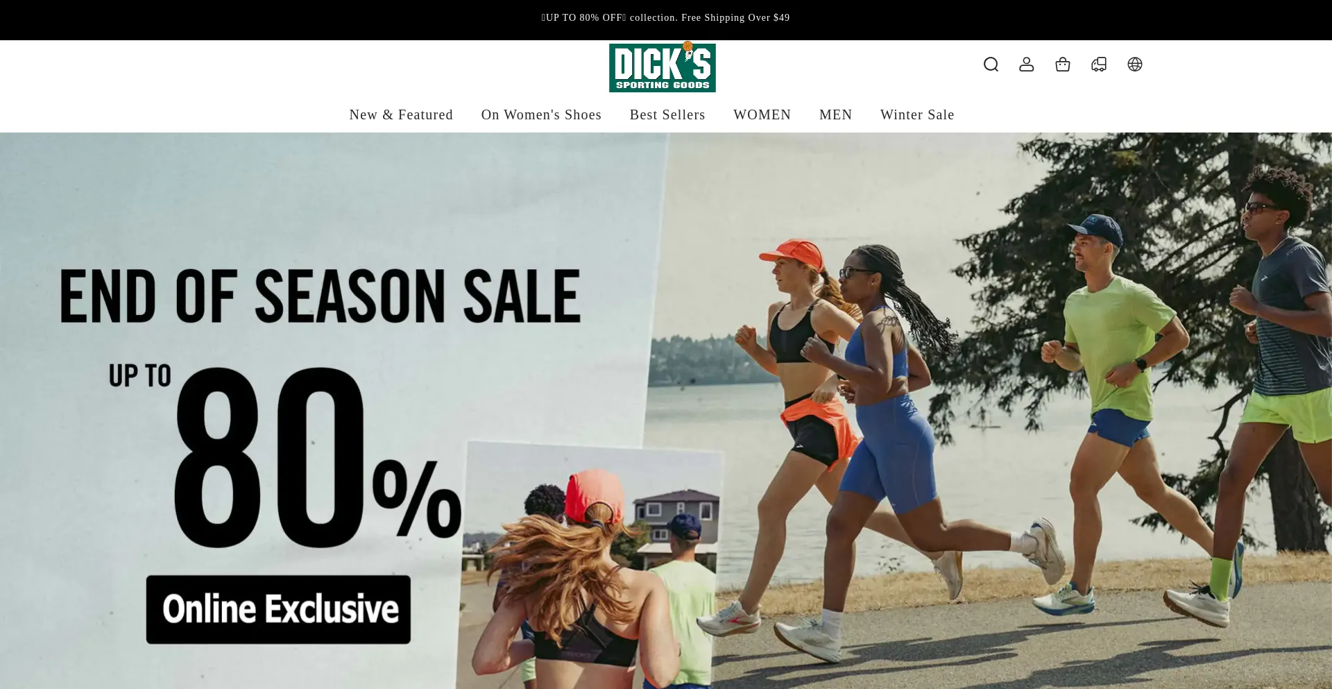 Website screenshot of Brooksrunning-online.com