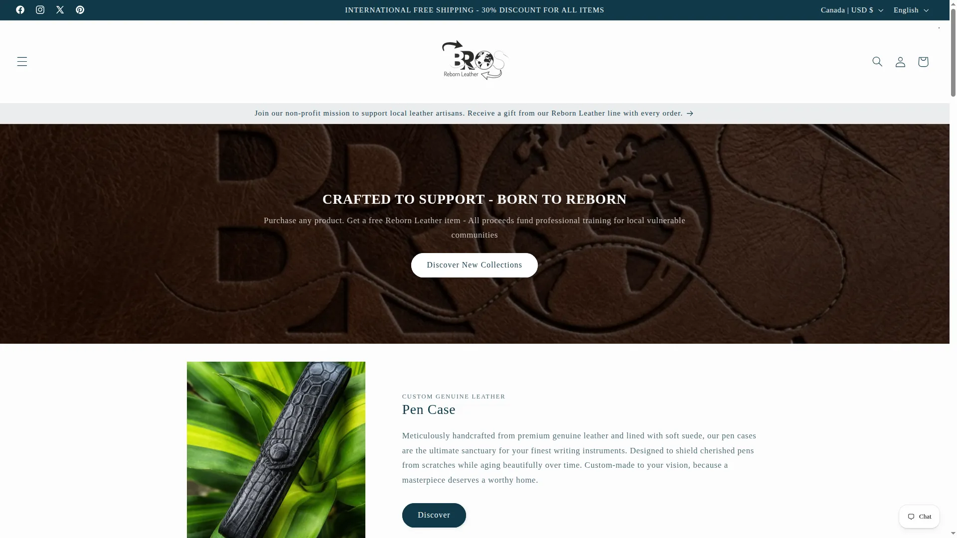Brosrebornleather.com