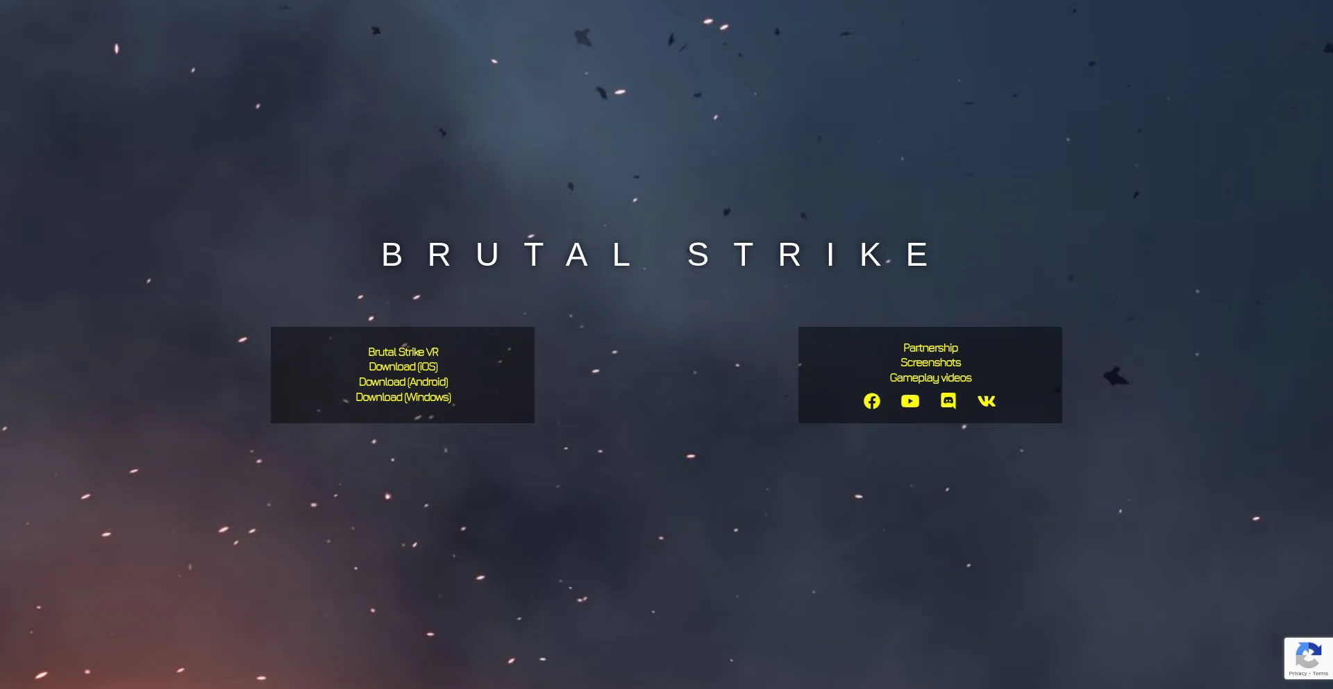 Website screenshot of Brutalstrike.net