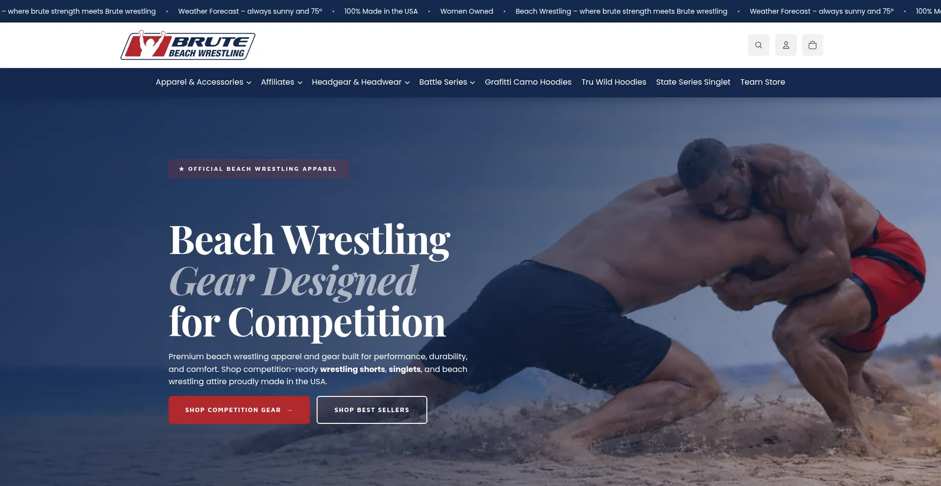 Brutebeachwrestling.com
