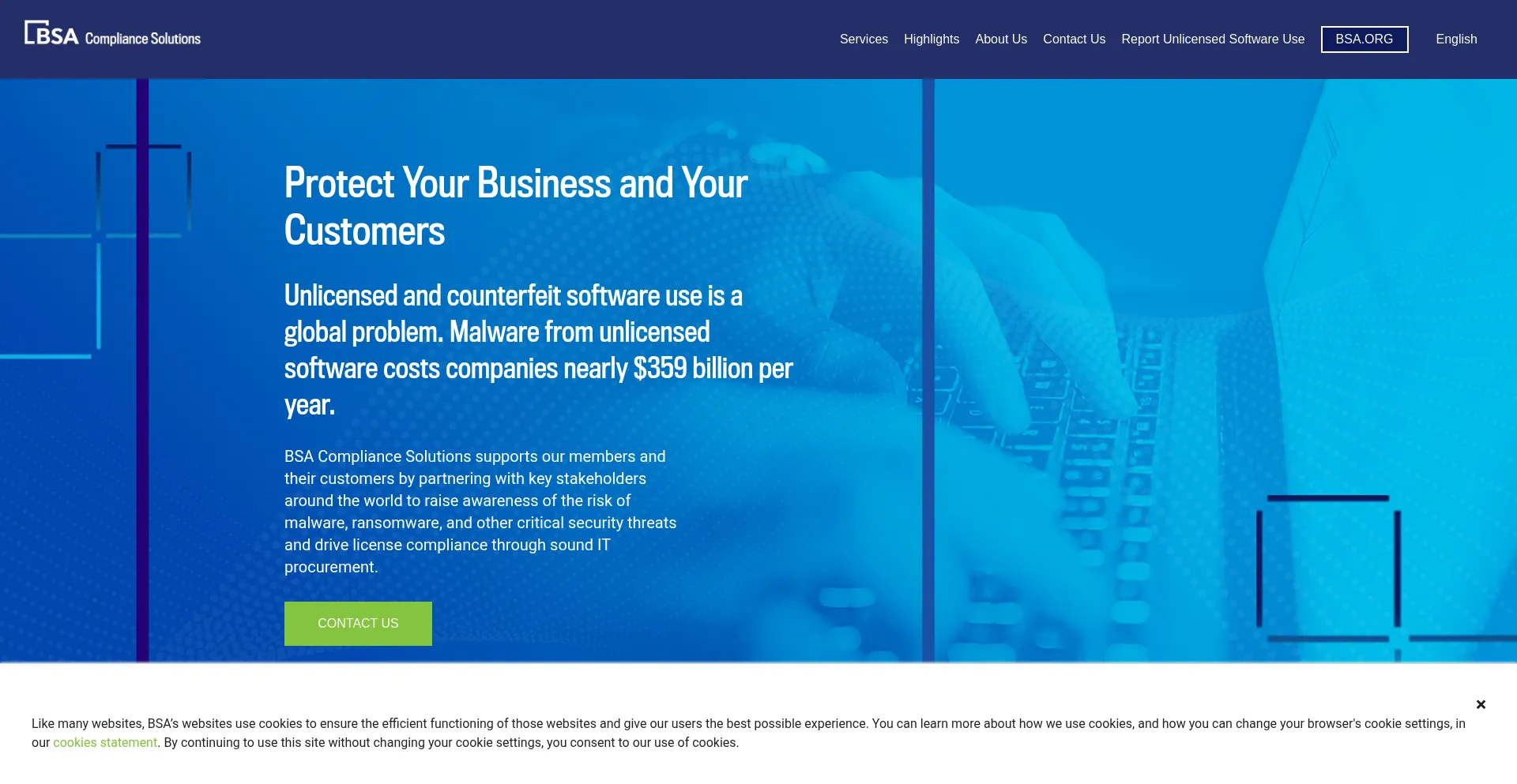 Website screenshot of Bsassi.org