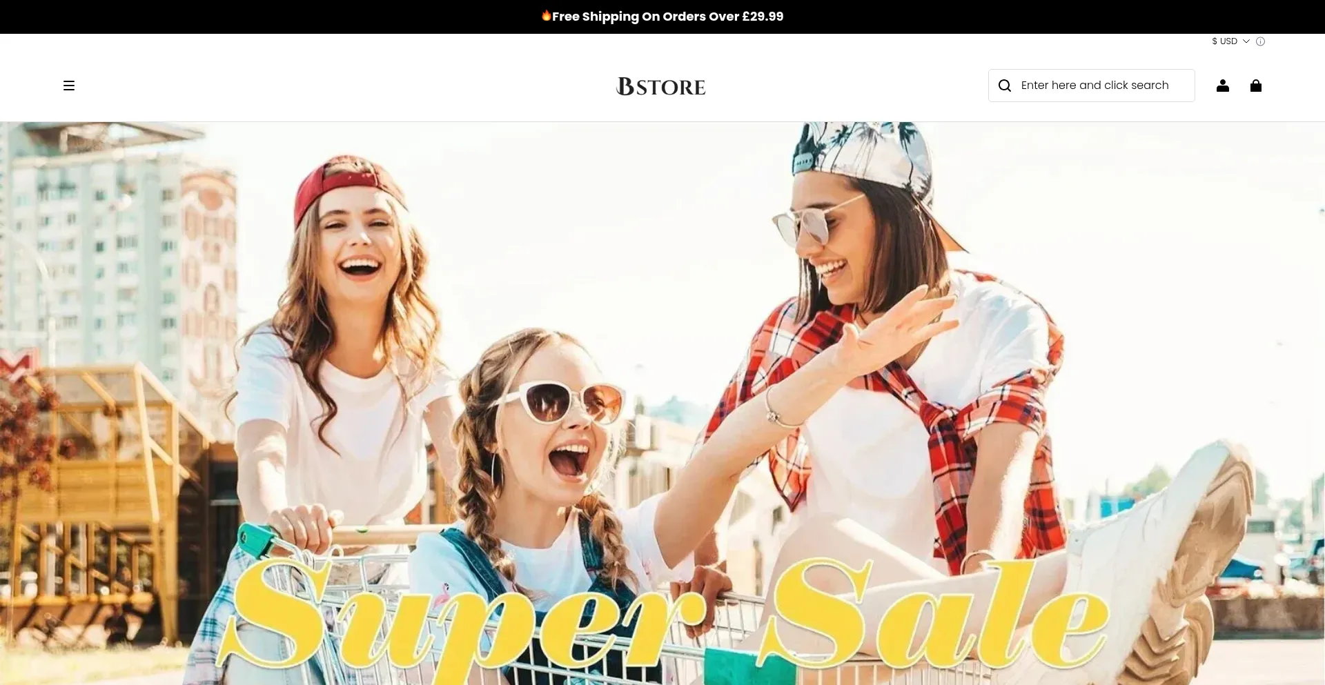 Bstoreon.com Screenshot