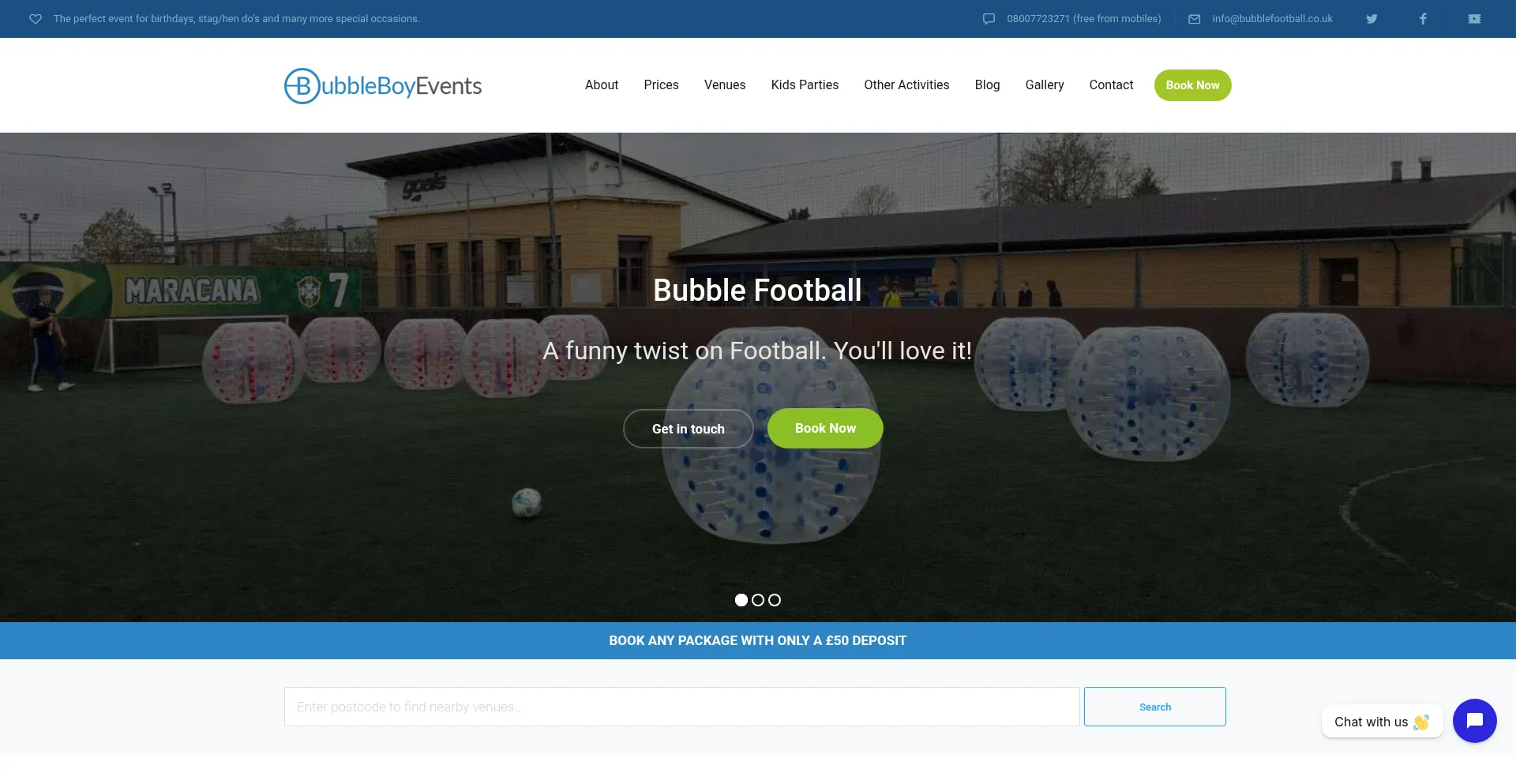 Bubblefootball.co.uk
