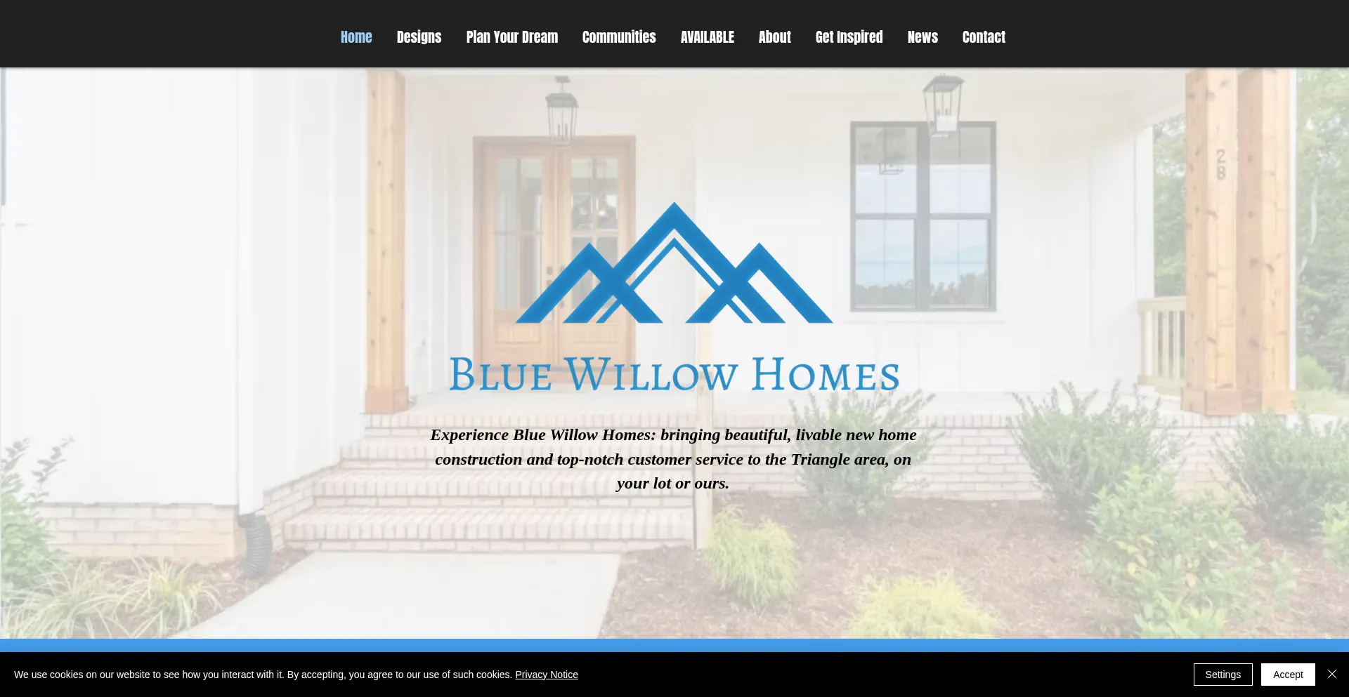 Buildbluewillow.com Screenshot