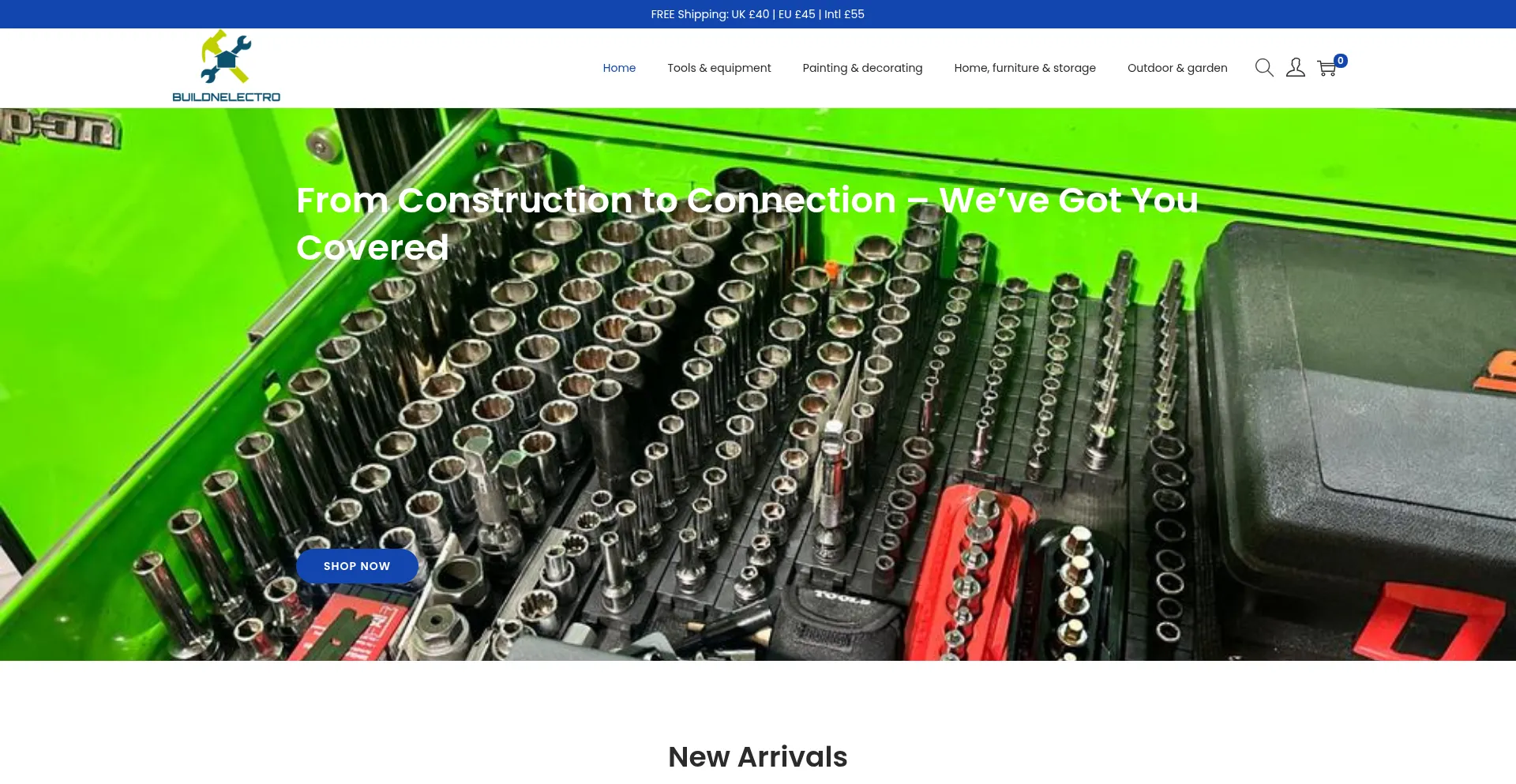 Buildnelectro.com Screenshot
