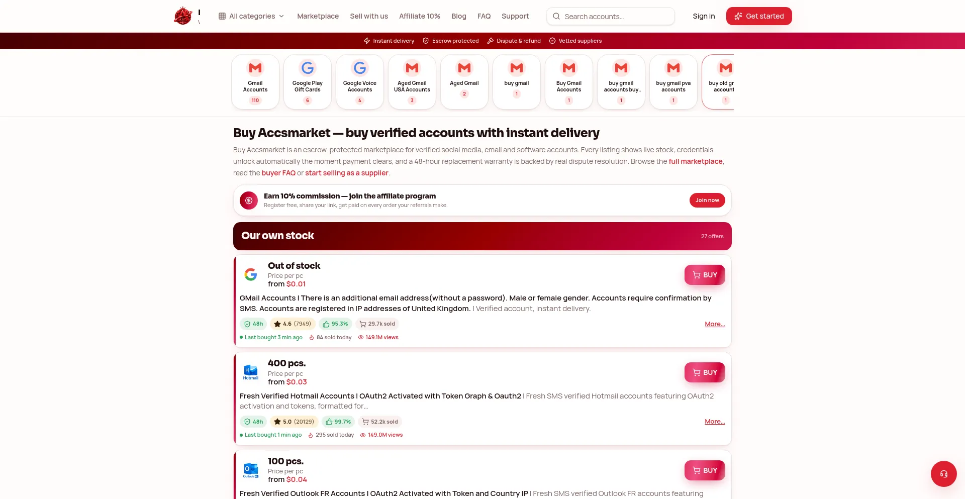 Buyaccsmarket.net
