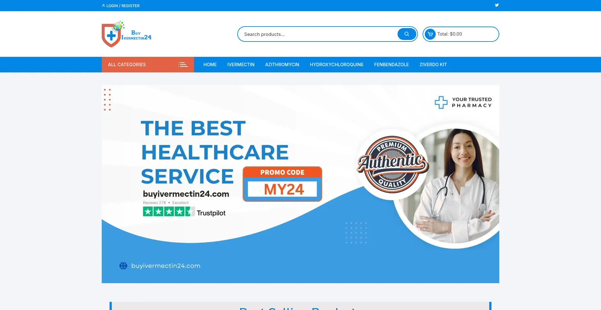 Buyivermectin24.com 安全可靠吗？