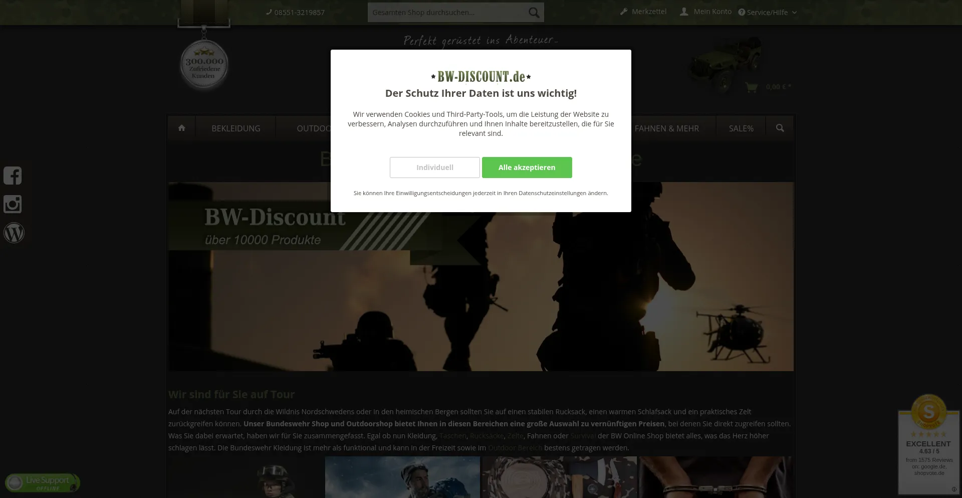 Bw-discount.de 安全可靠吗？