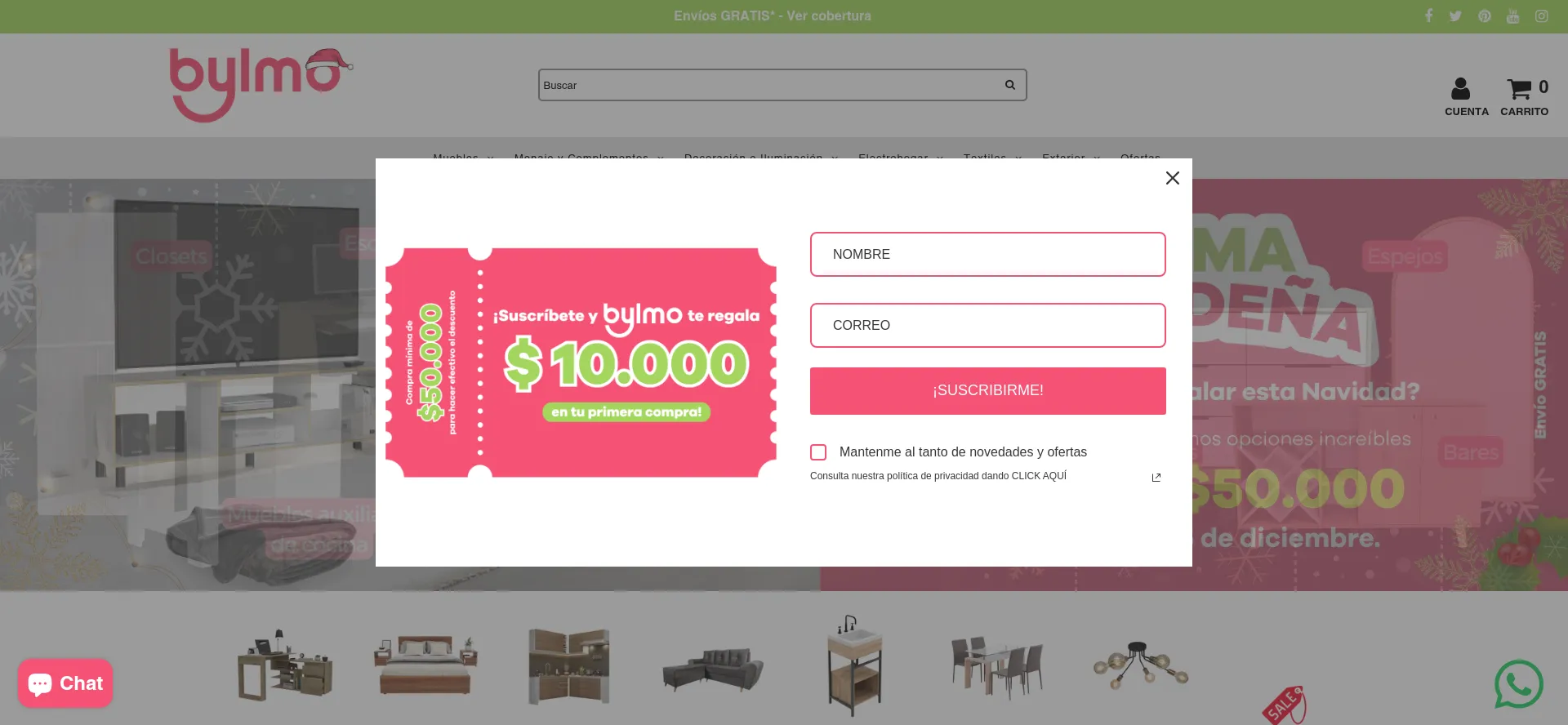 Website screenshot of Bylmo.com