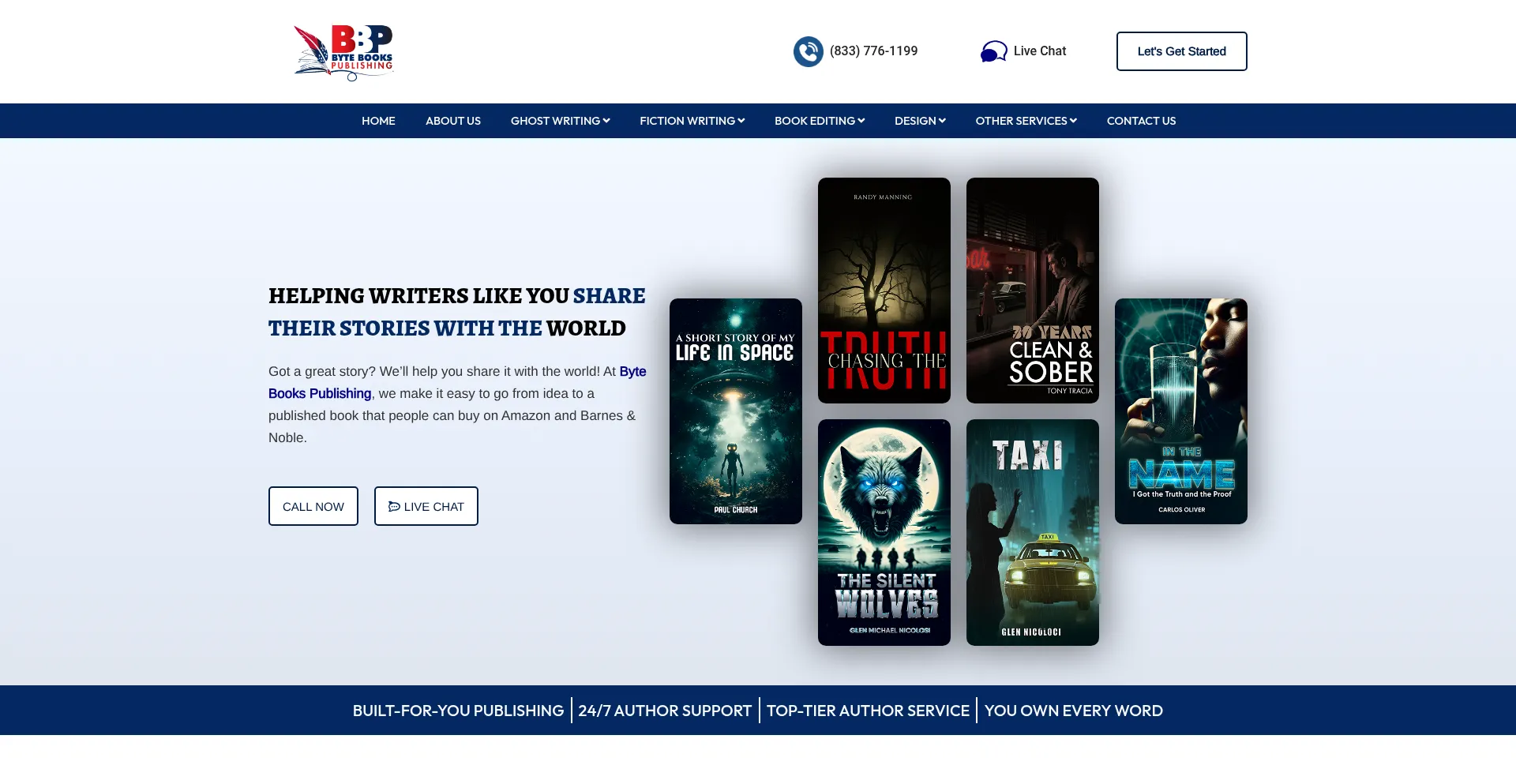 Bytebookspublishing.com Screenshot