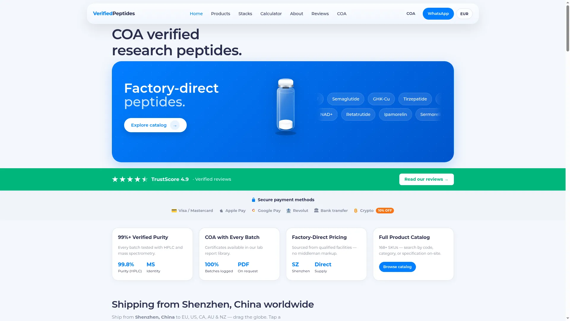 Ca.verifiedpeptides.cc
