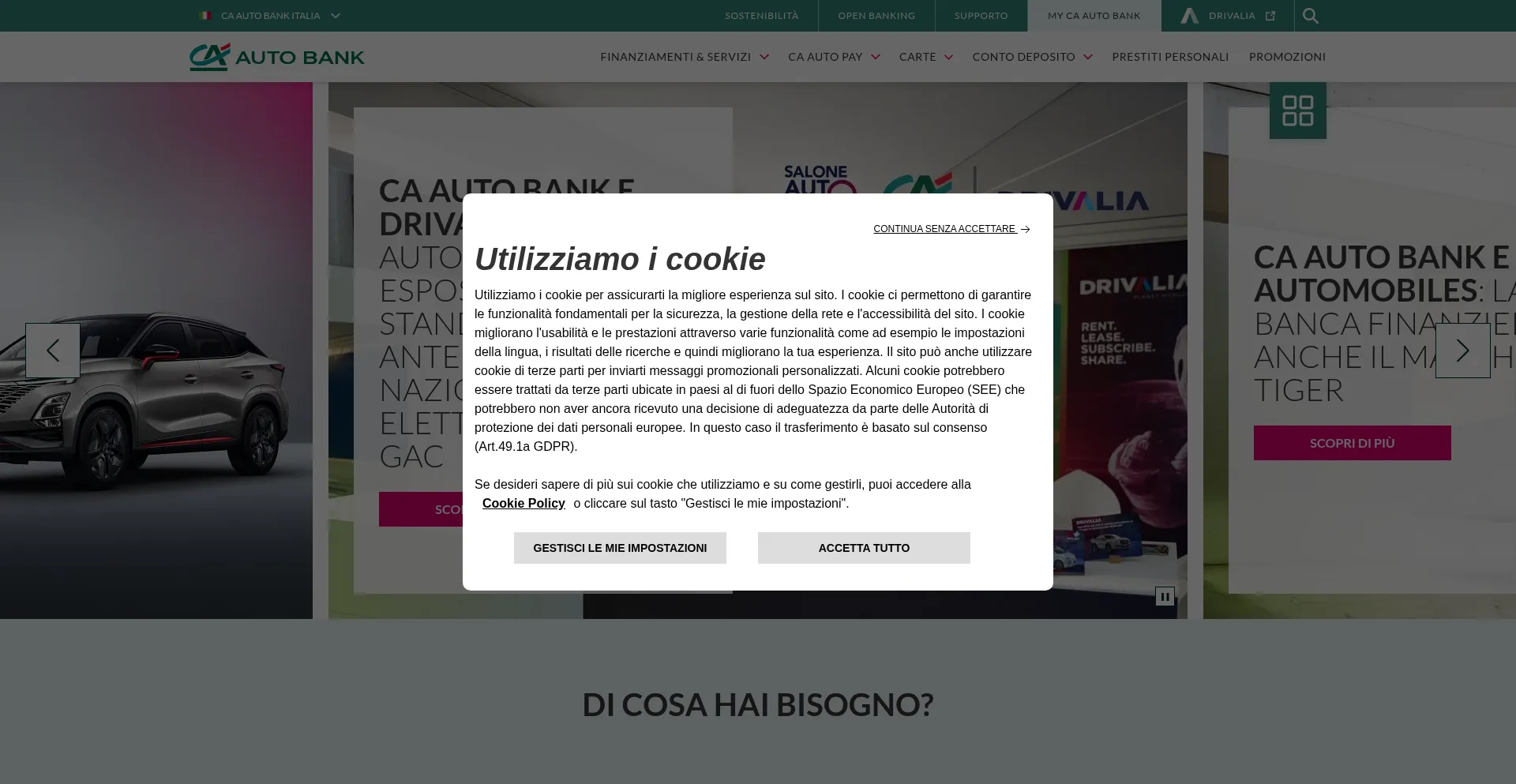 Ca-autobank.it Screenshot