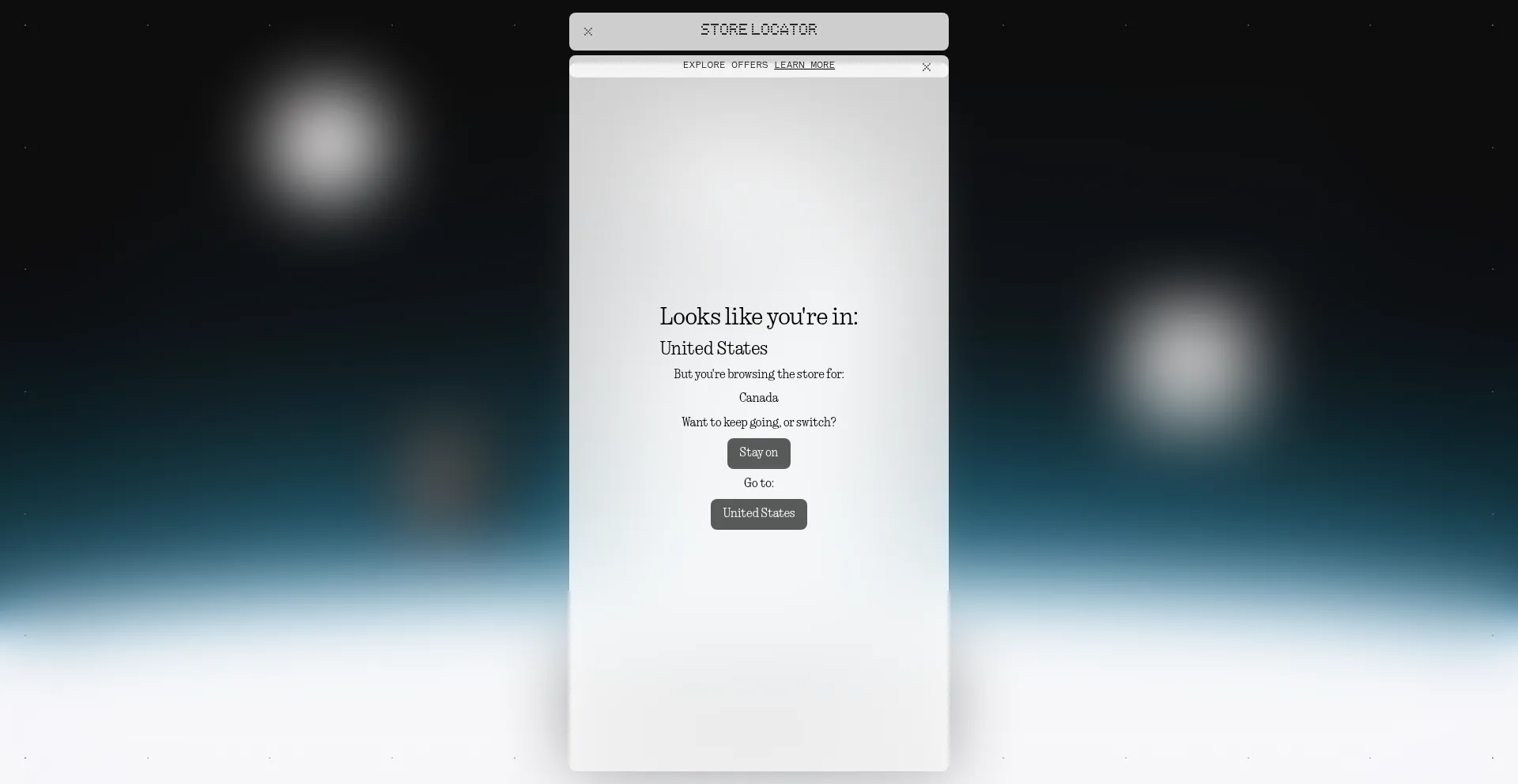 Website screenshot of Ca-en.nothing.tech
