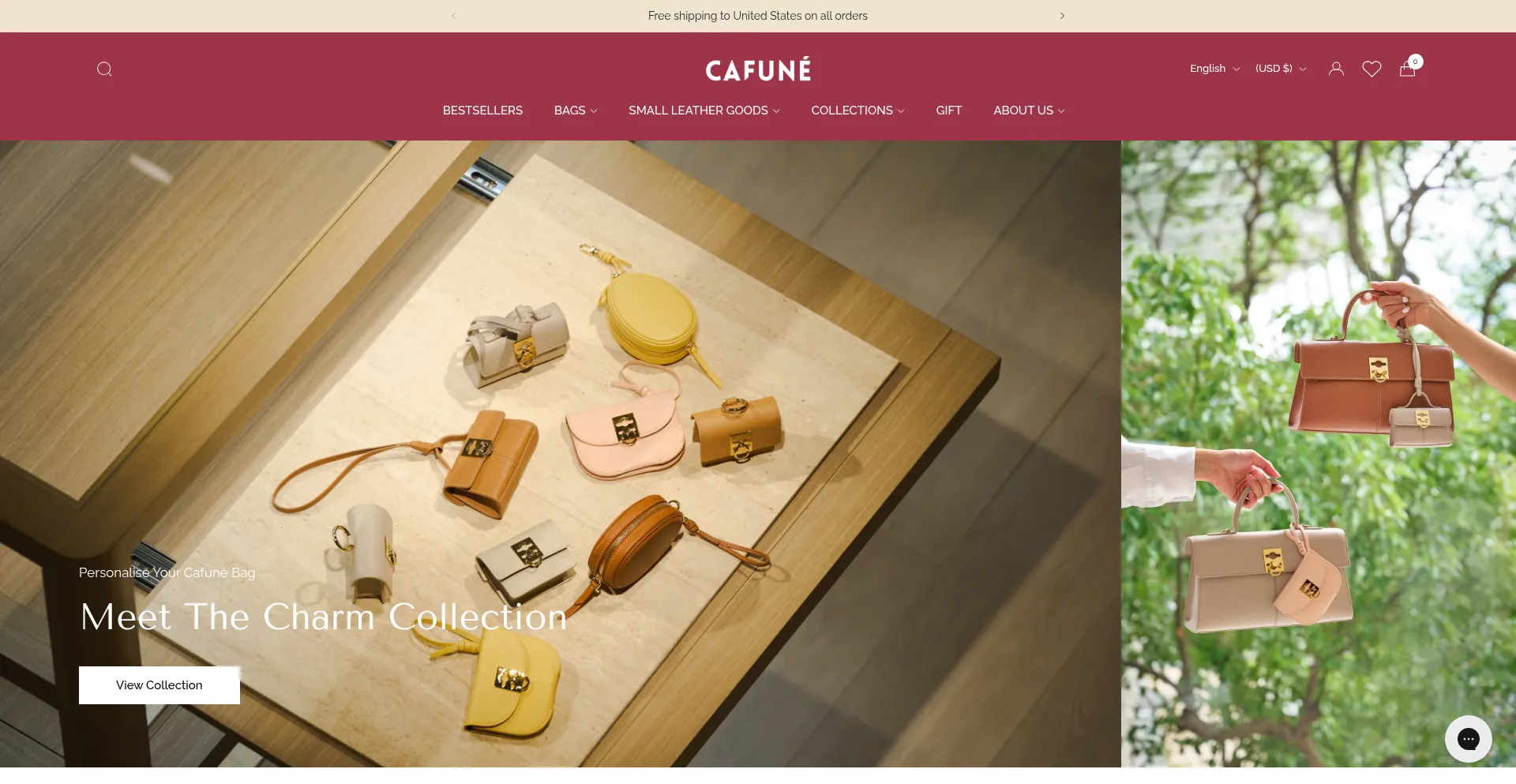Website screenshot of Ca-fune.com