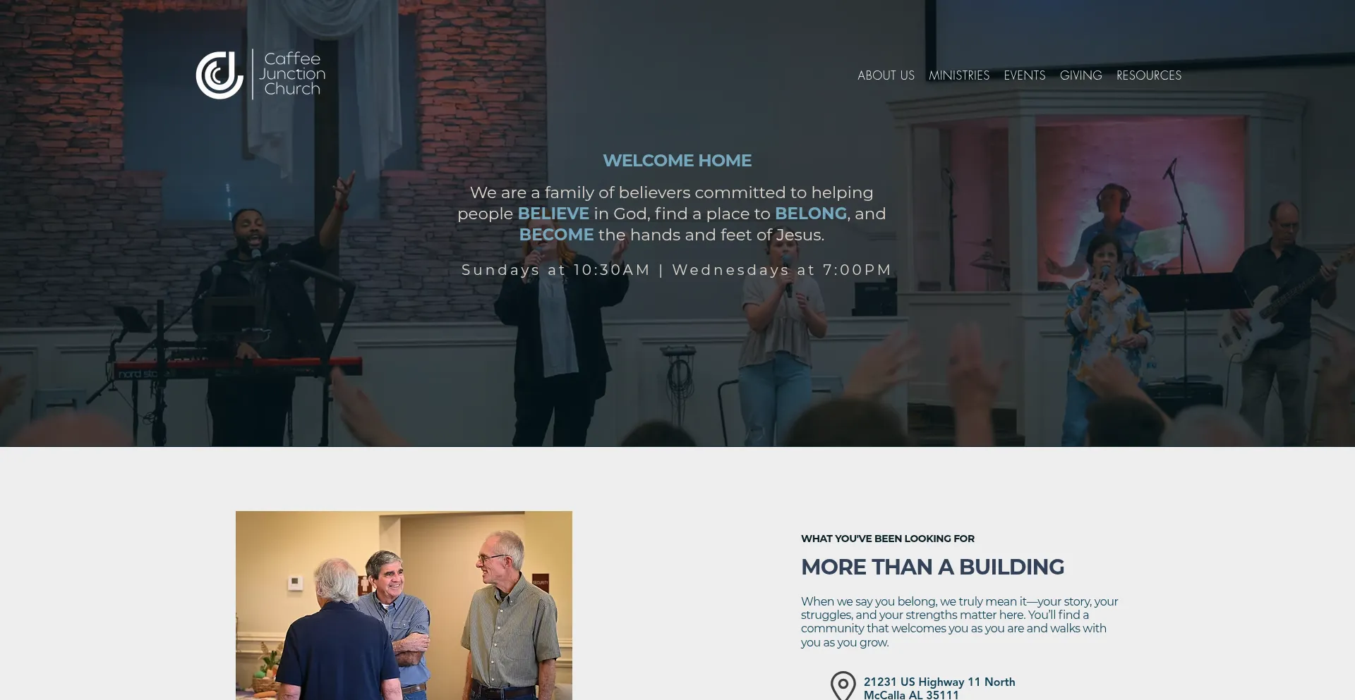 Caffeejunctionchurch.com