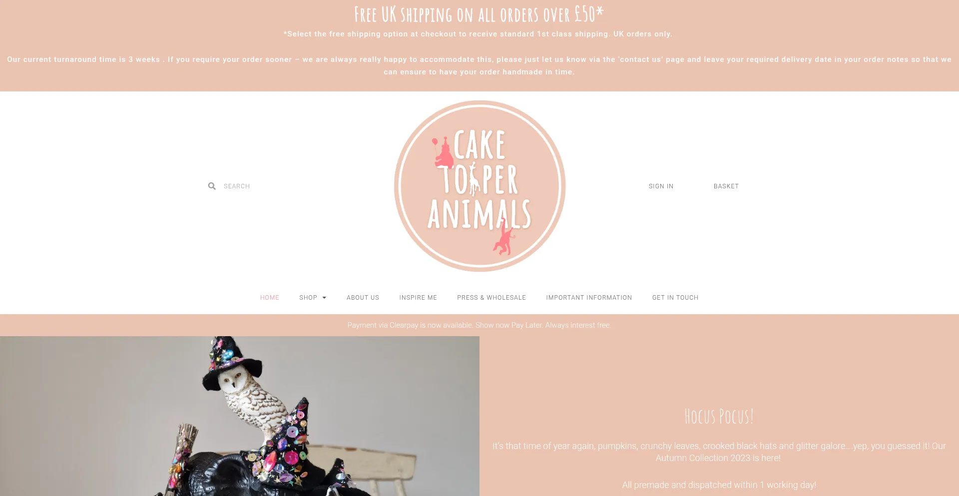 Caketopperanimals.com