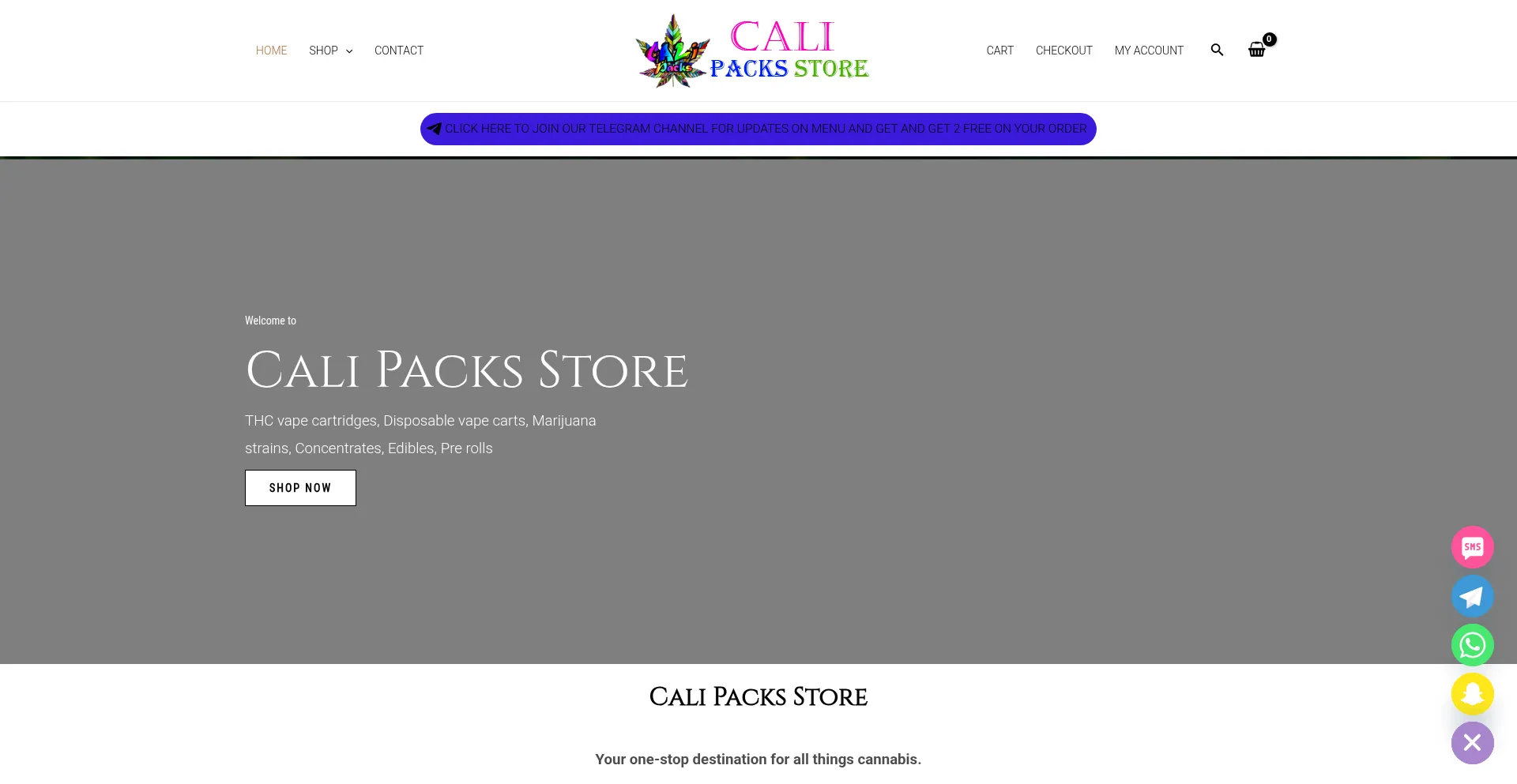 Calipacksstore.com