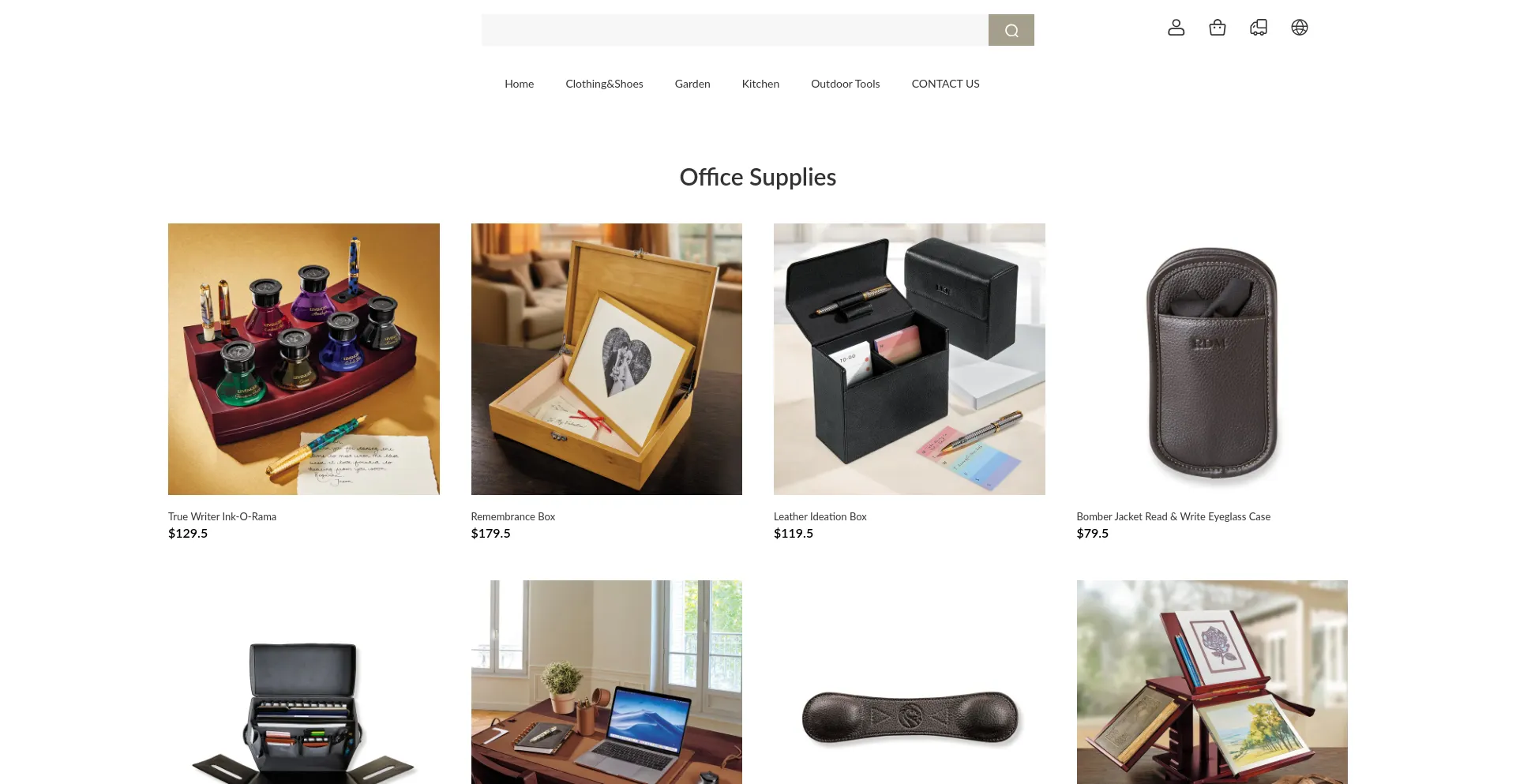Website screenshot of Callawayoutlet.co