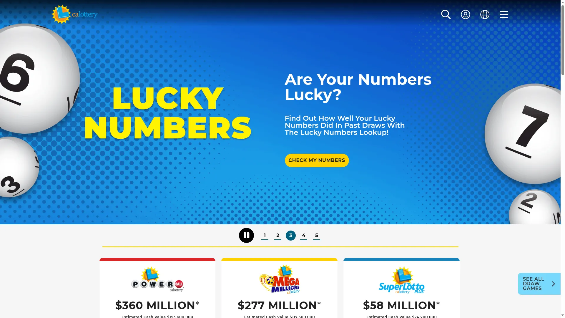Calservice.calottery.com