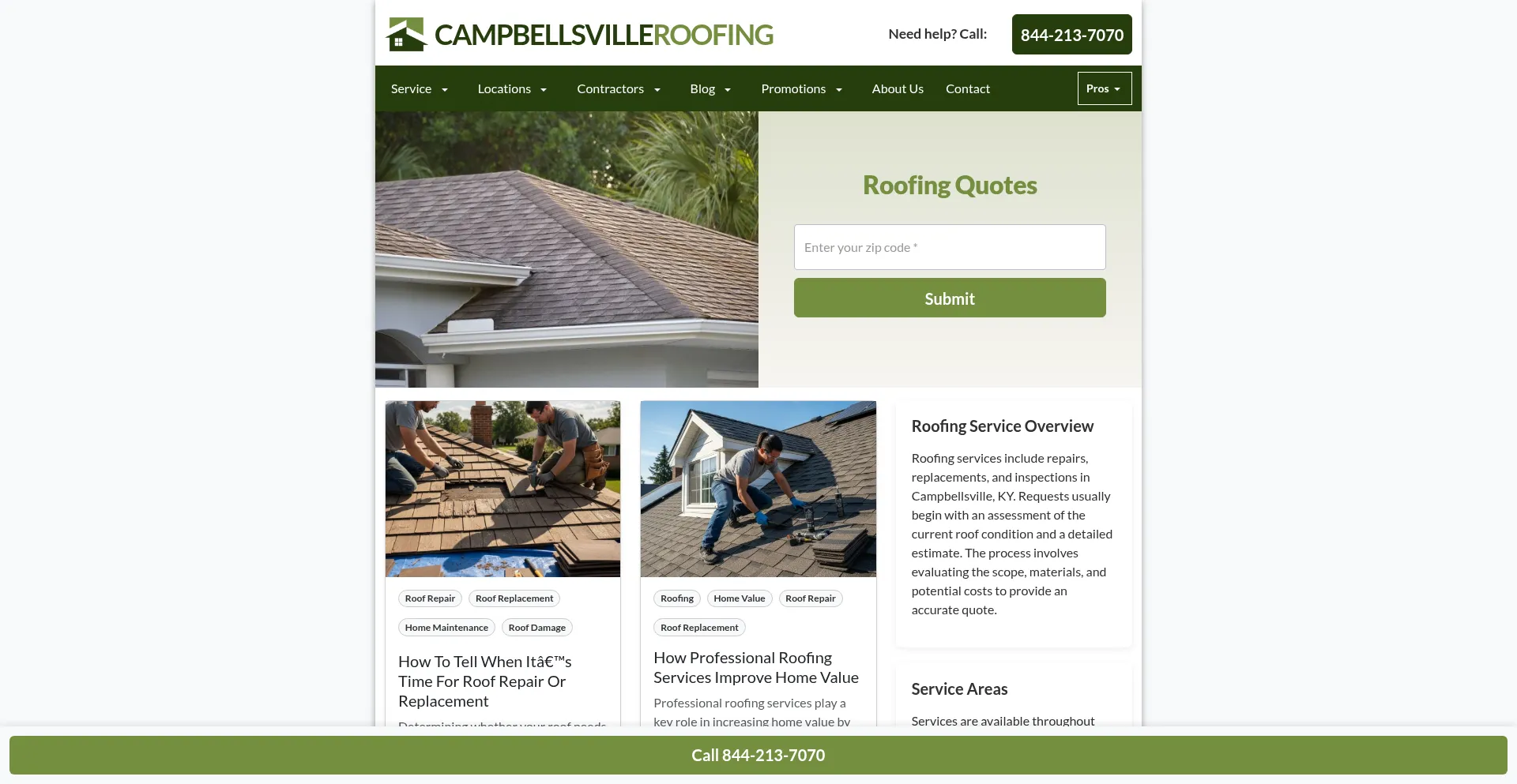 Campbellsvilleroofers.com