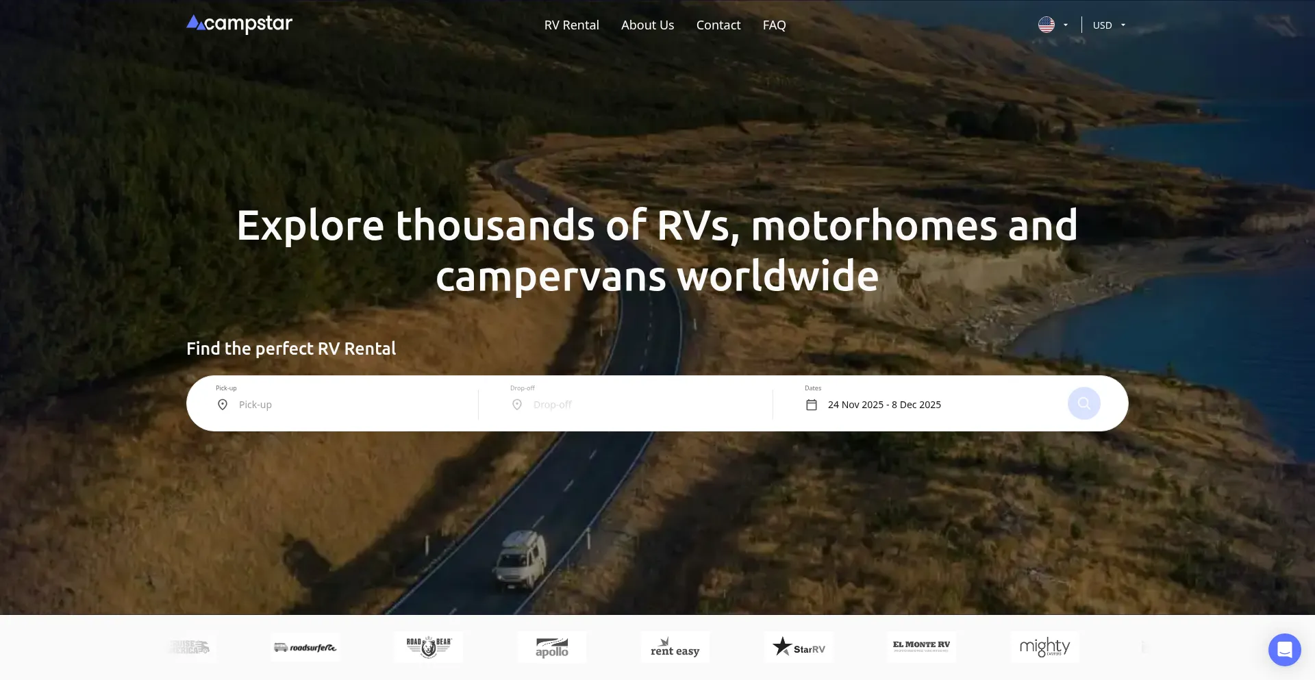 Campstar.com Screenshot