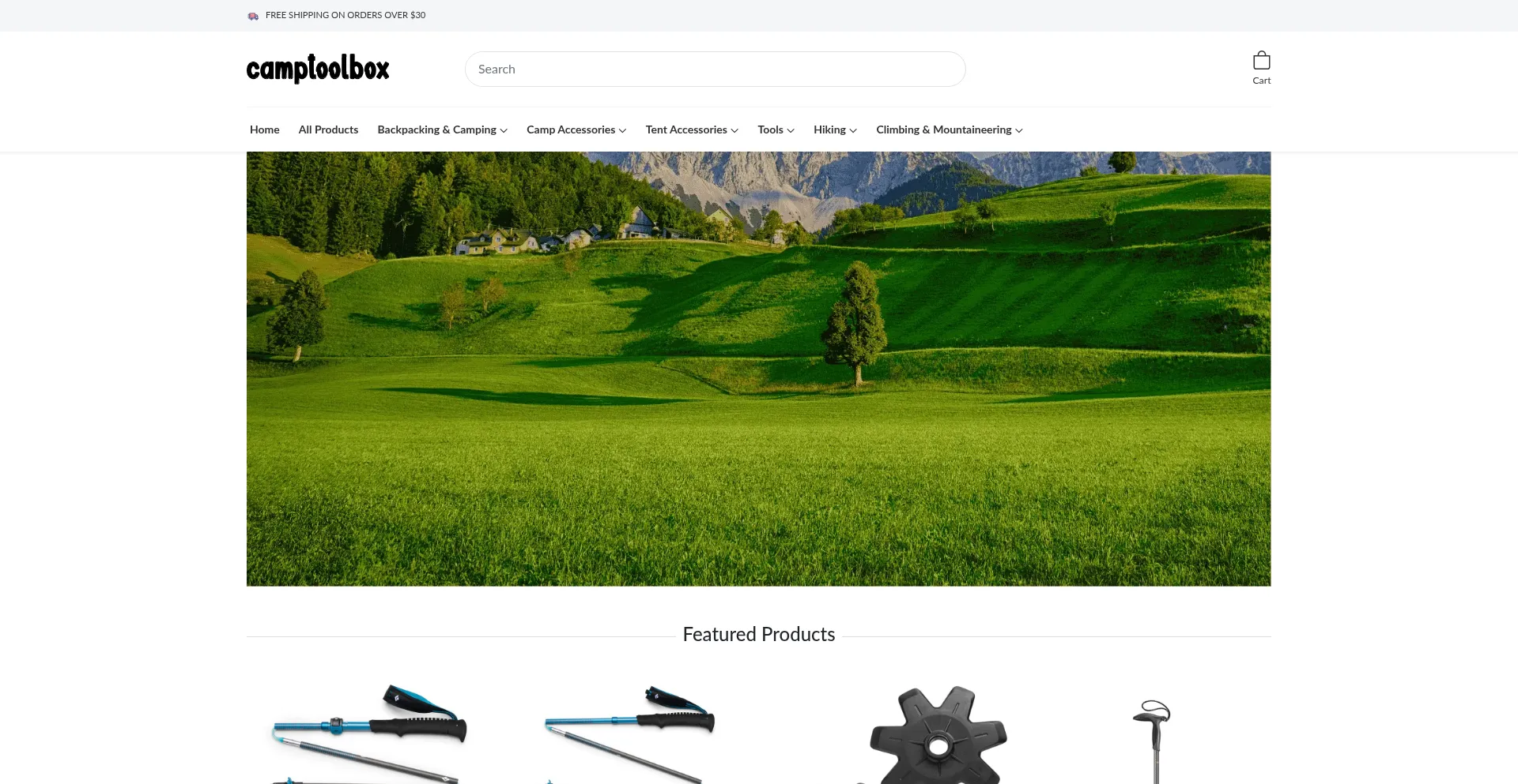 Camptoolbox.com Screenshot