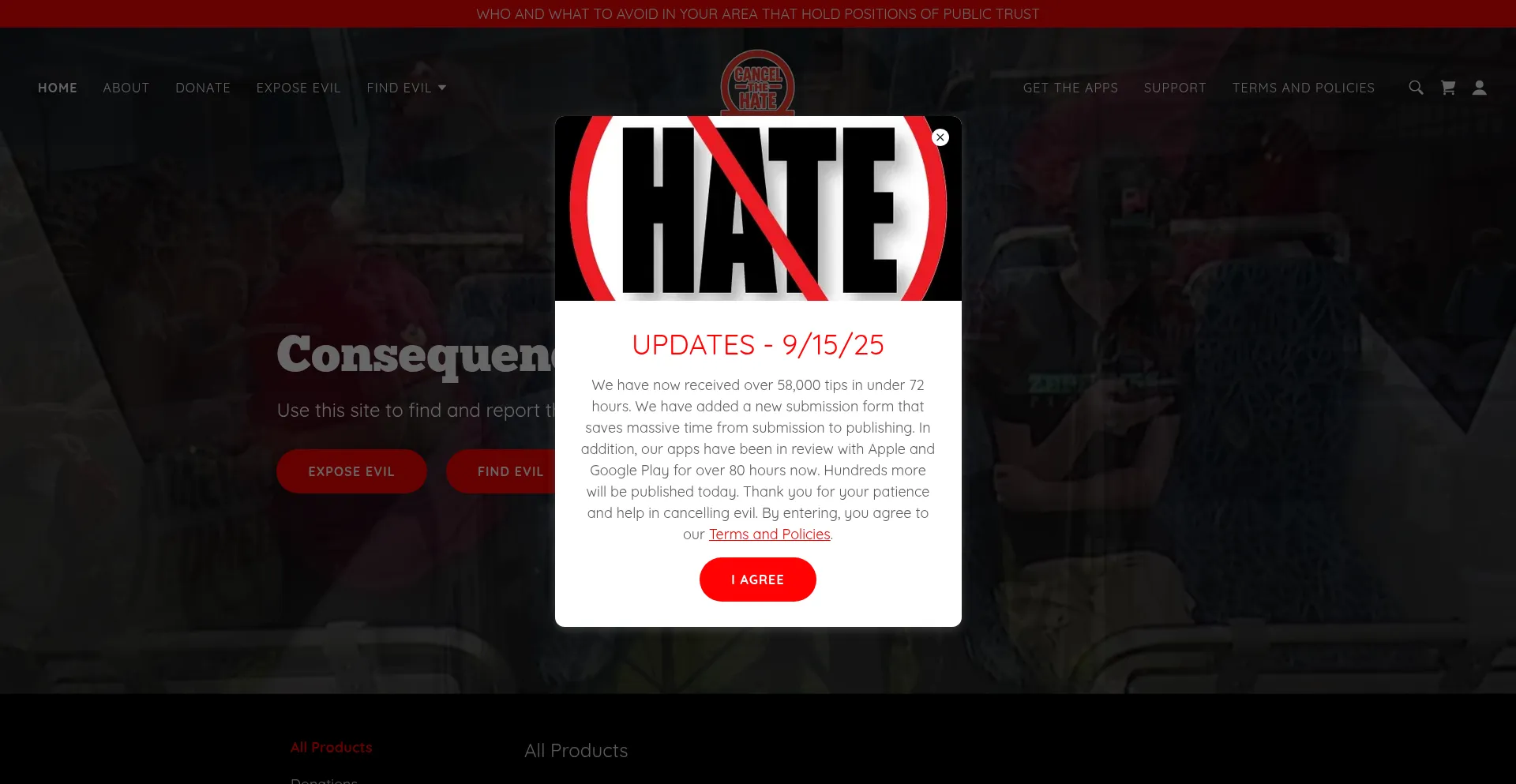Cancelthehate.com 安全可靠吗？