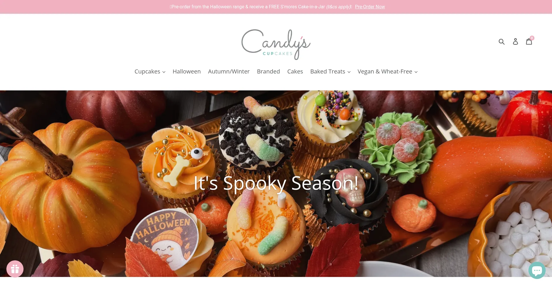 Candyscupcakes.co.uk Screenshot