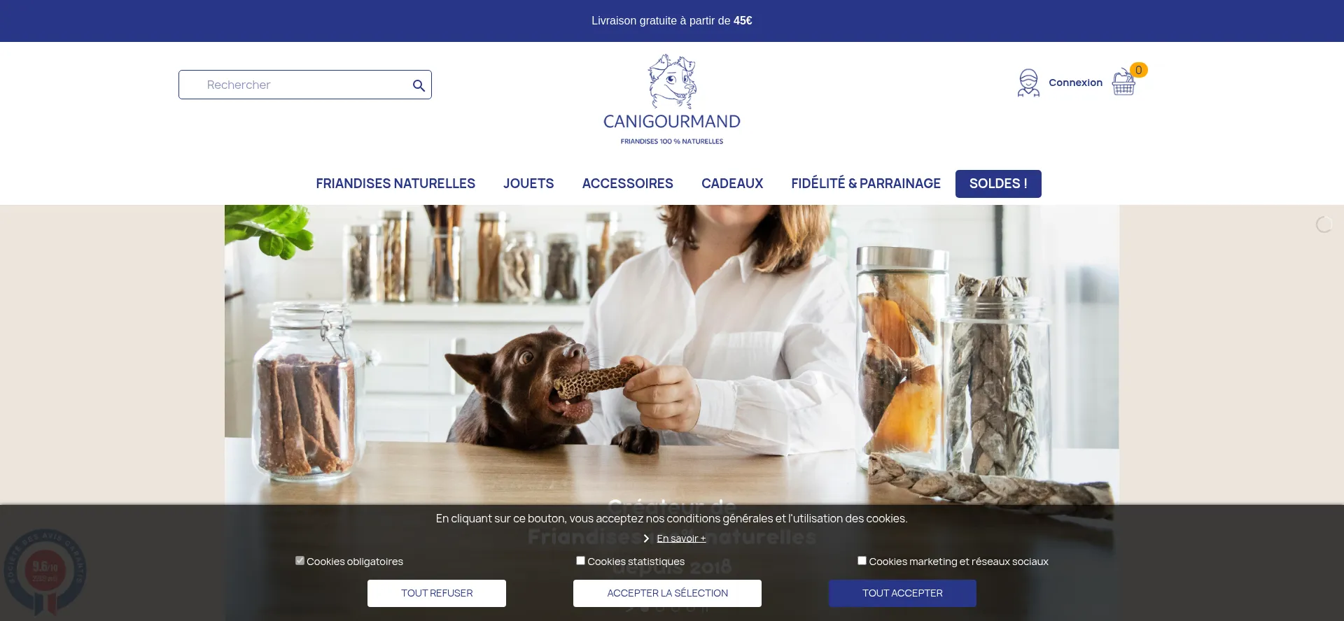 Canigourmand.com 安全可靠吗？