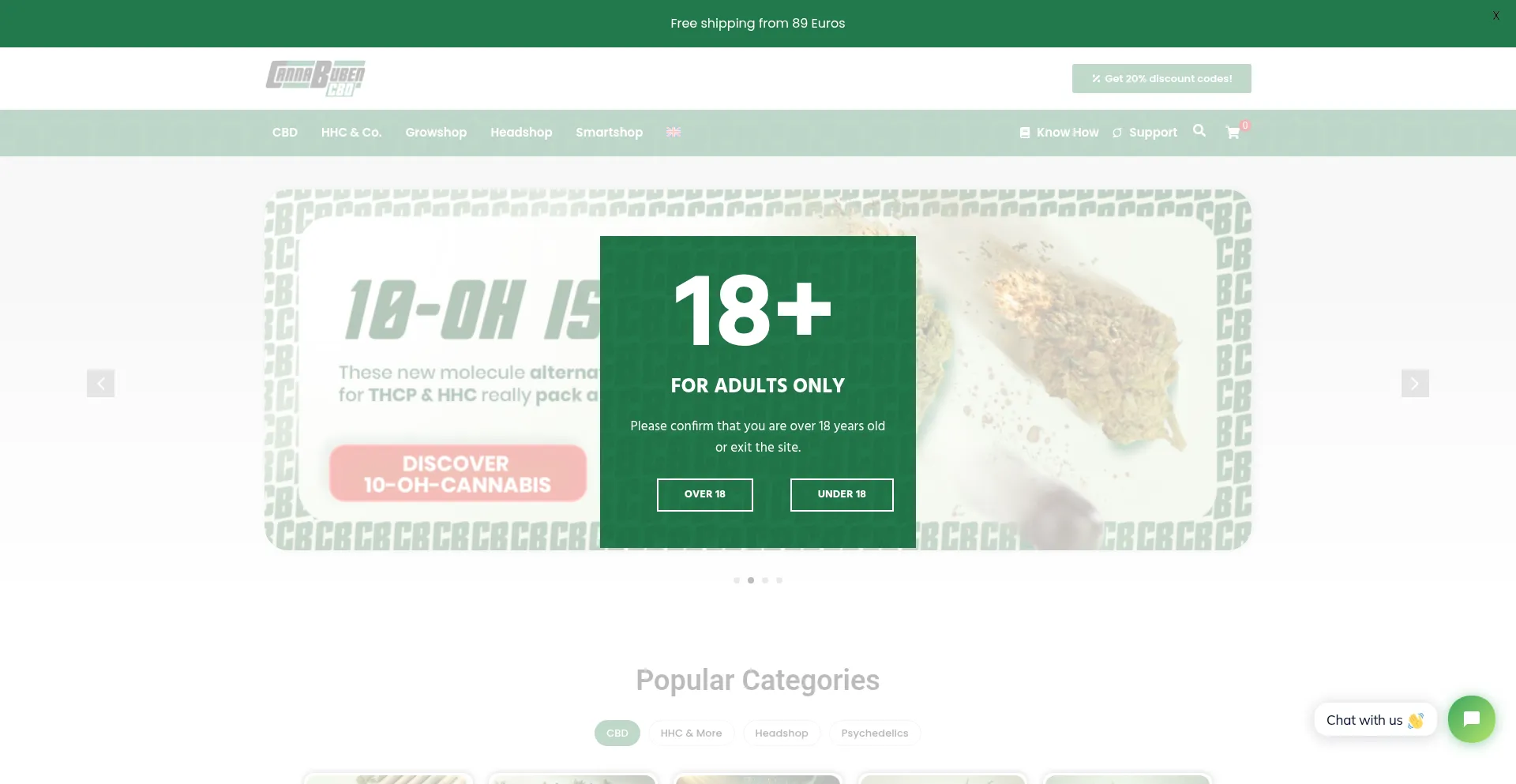Cannabuben.eu 安全可靠吗？