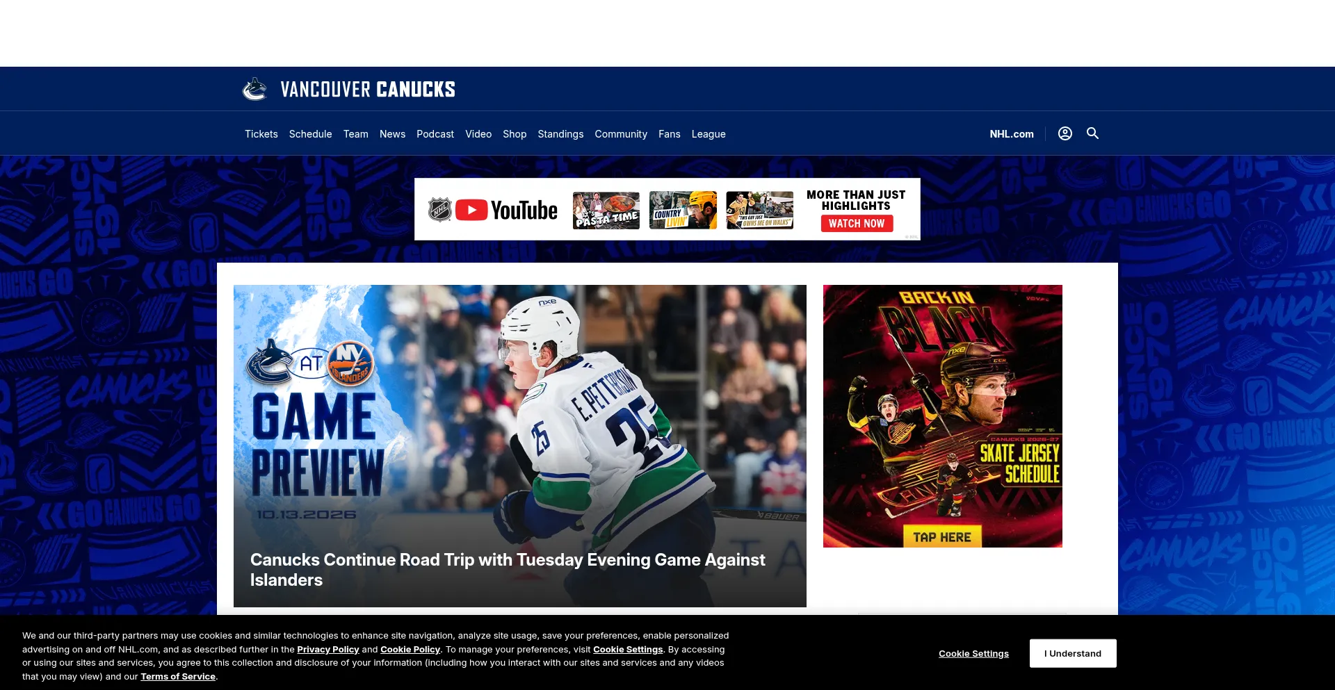 Canucks.com