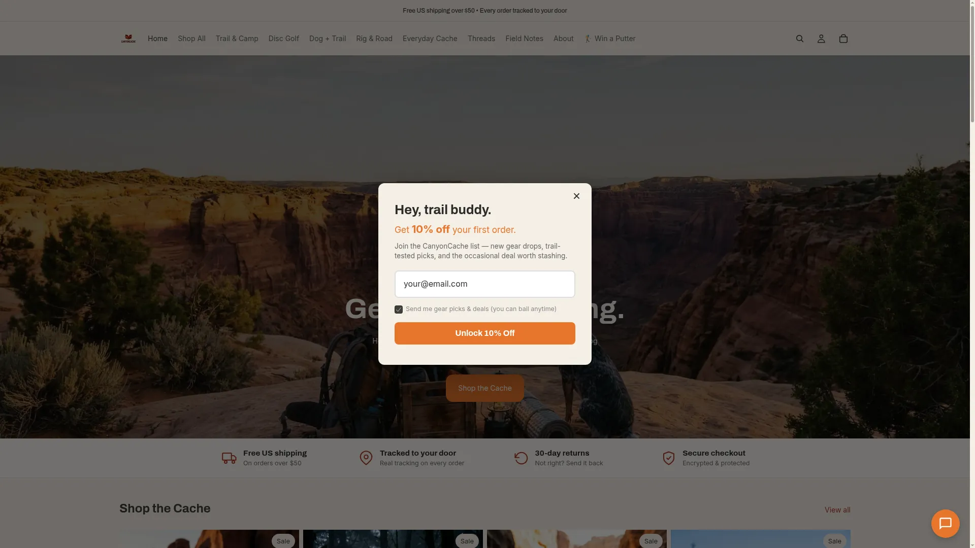 Canyoncache.com