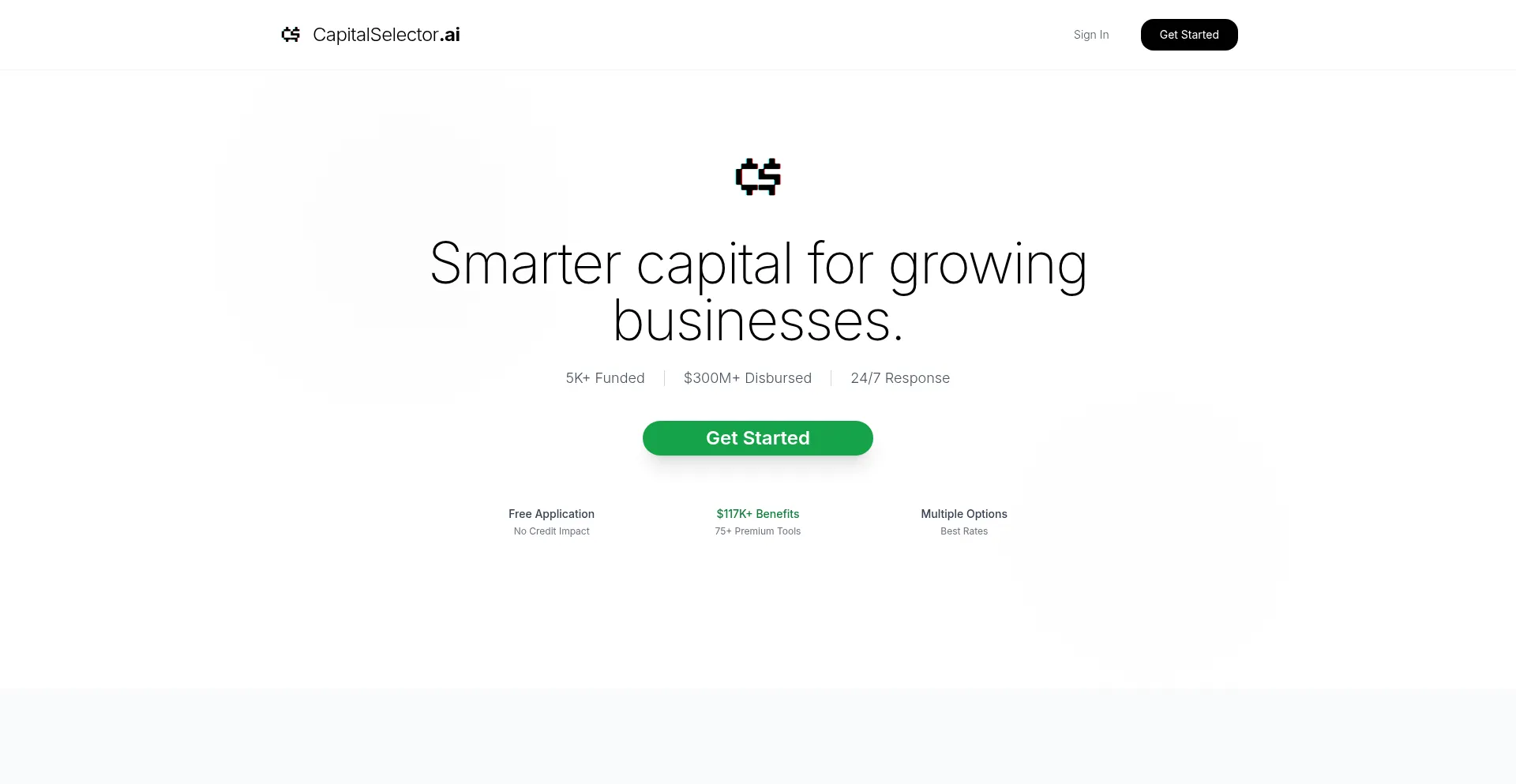 Capitalselectorai.com Screenshot