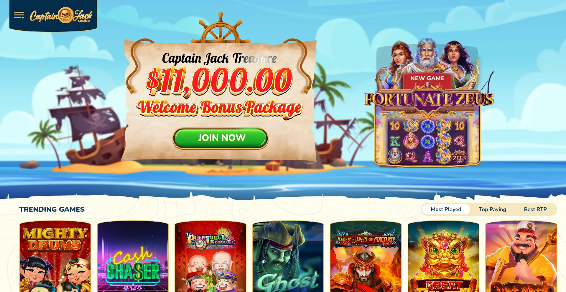 Captainjackcasino.com 安全可靠吗？