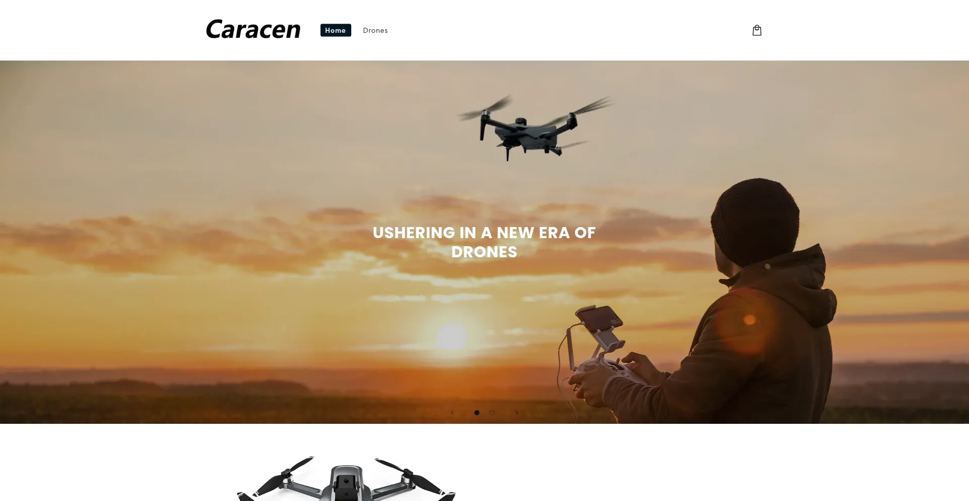 Website screenshot of Caracen-au.com