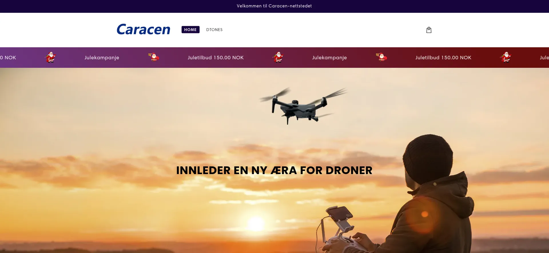 Website screenshot of Caracen-no.com
