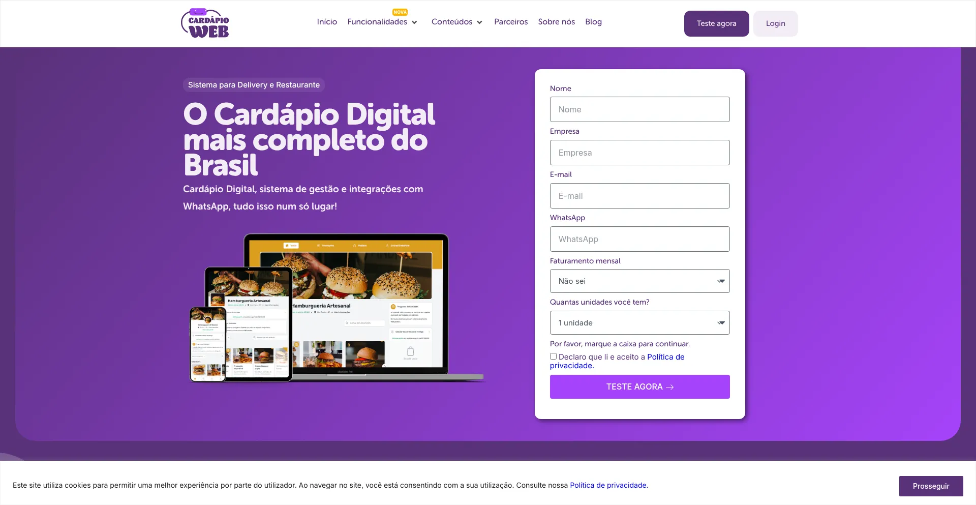 Cardapioweb.com 安全可靠吗？