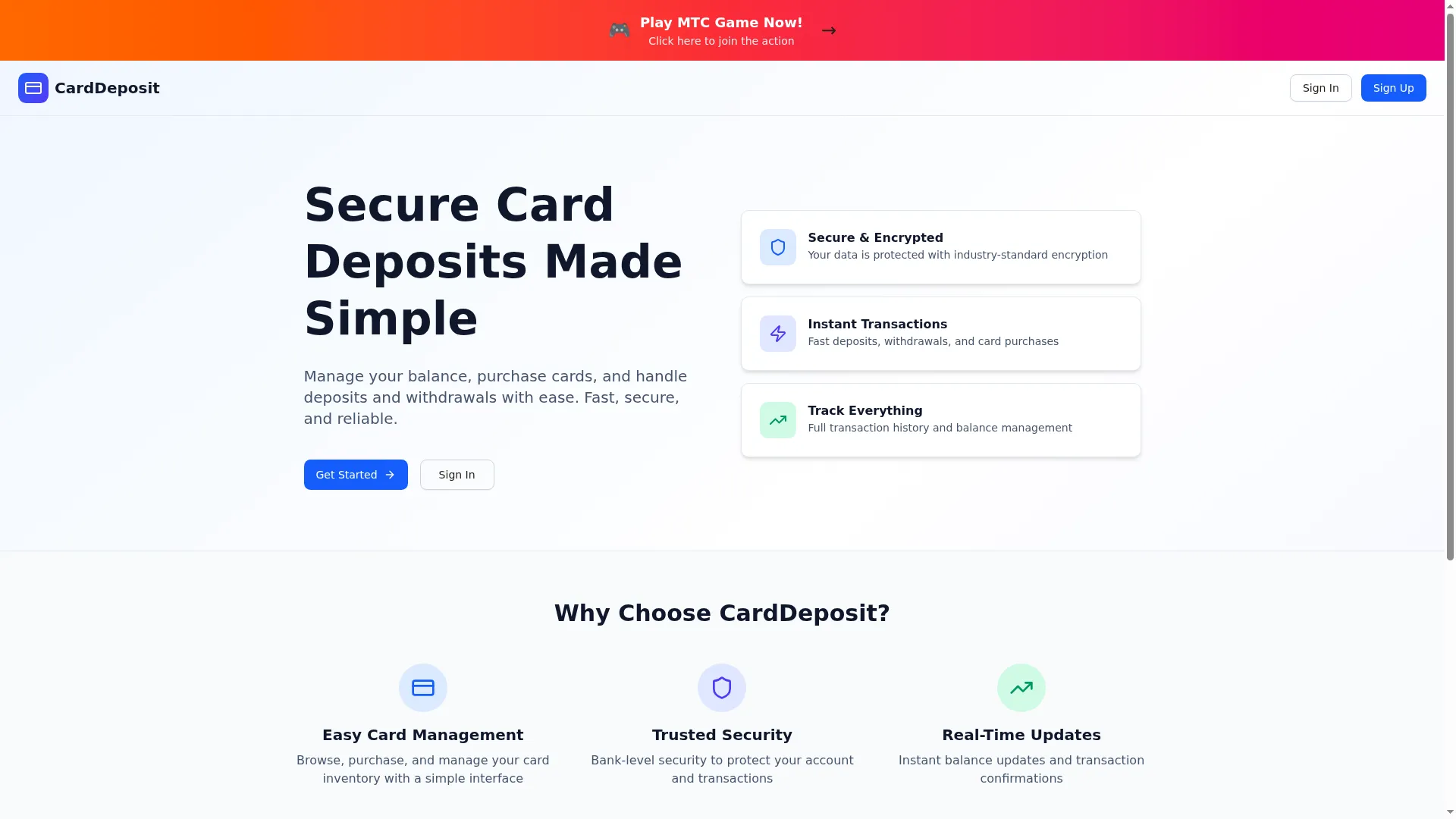 Carddeposit.xyz